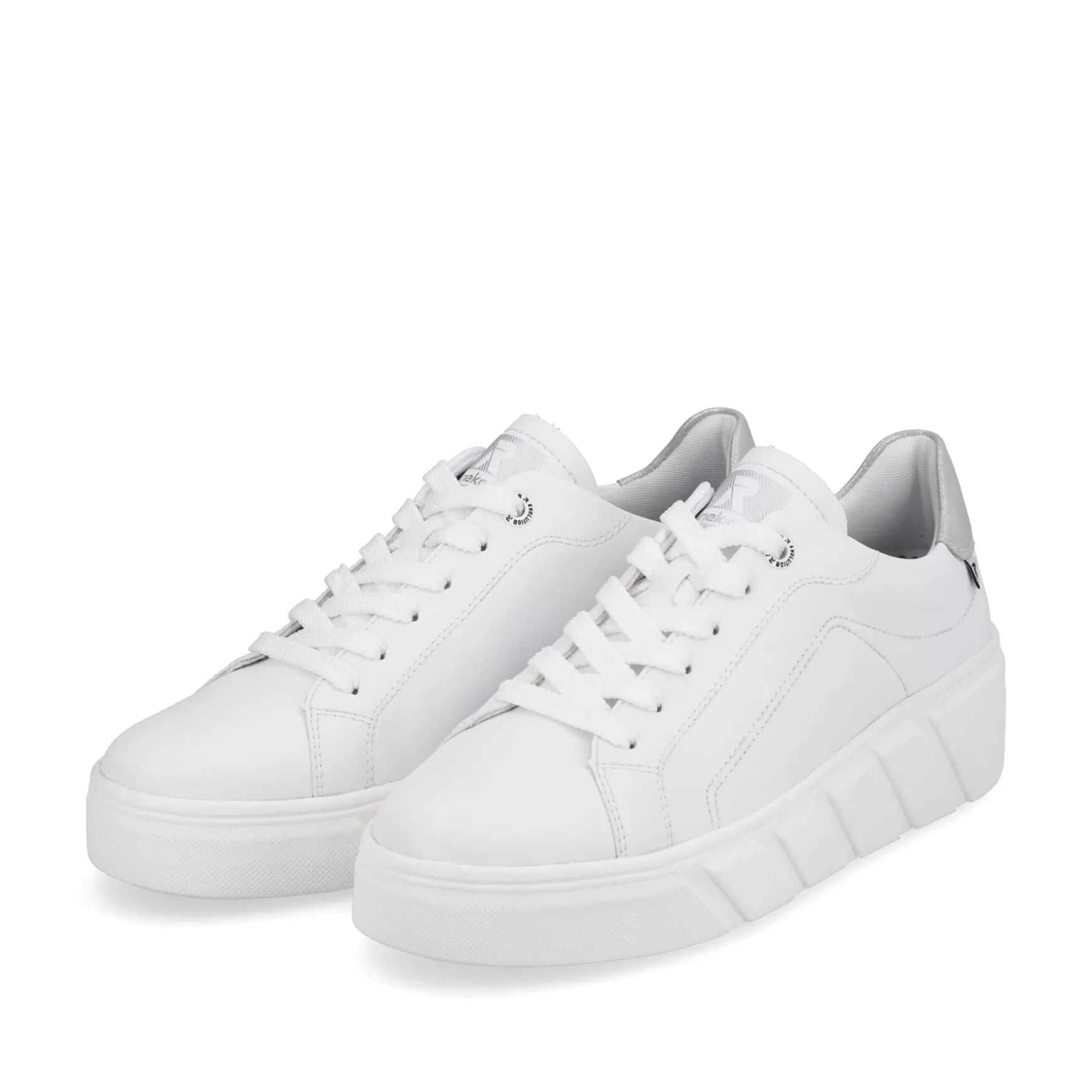 Women'S Sneaker Low Crystal White-Rieker Shop