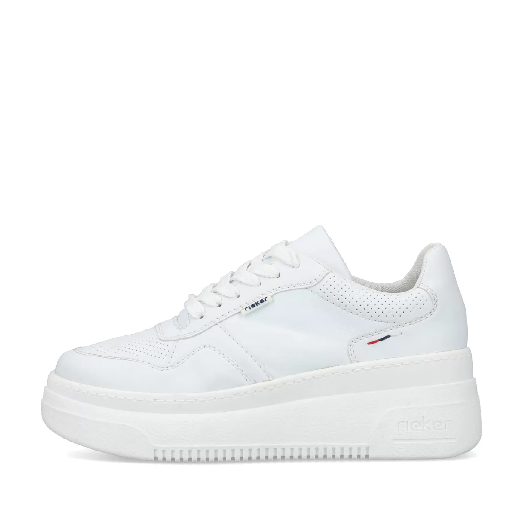 Women'S Sneaker Low Crystal White-Rieker Shop