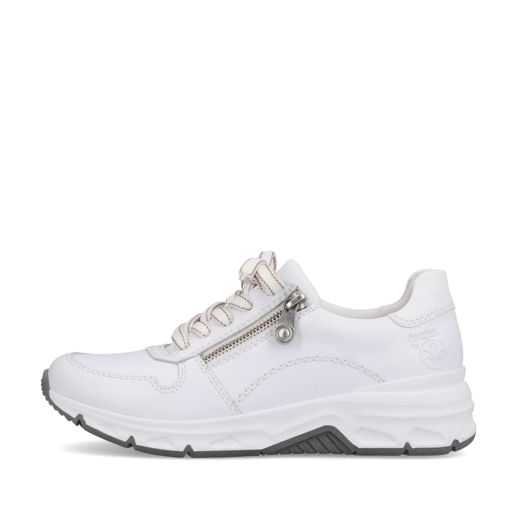 Women'S Sneaker Low Crystal White-Rieker Store