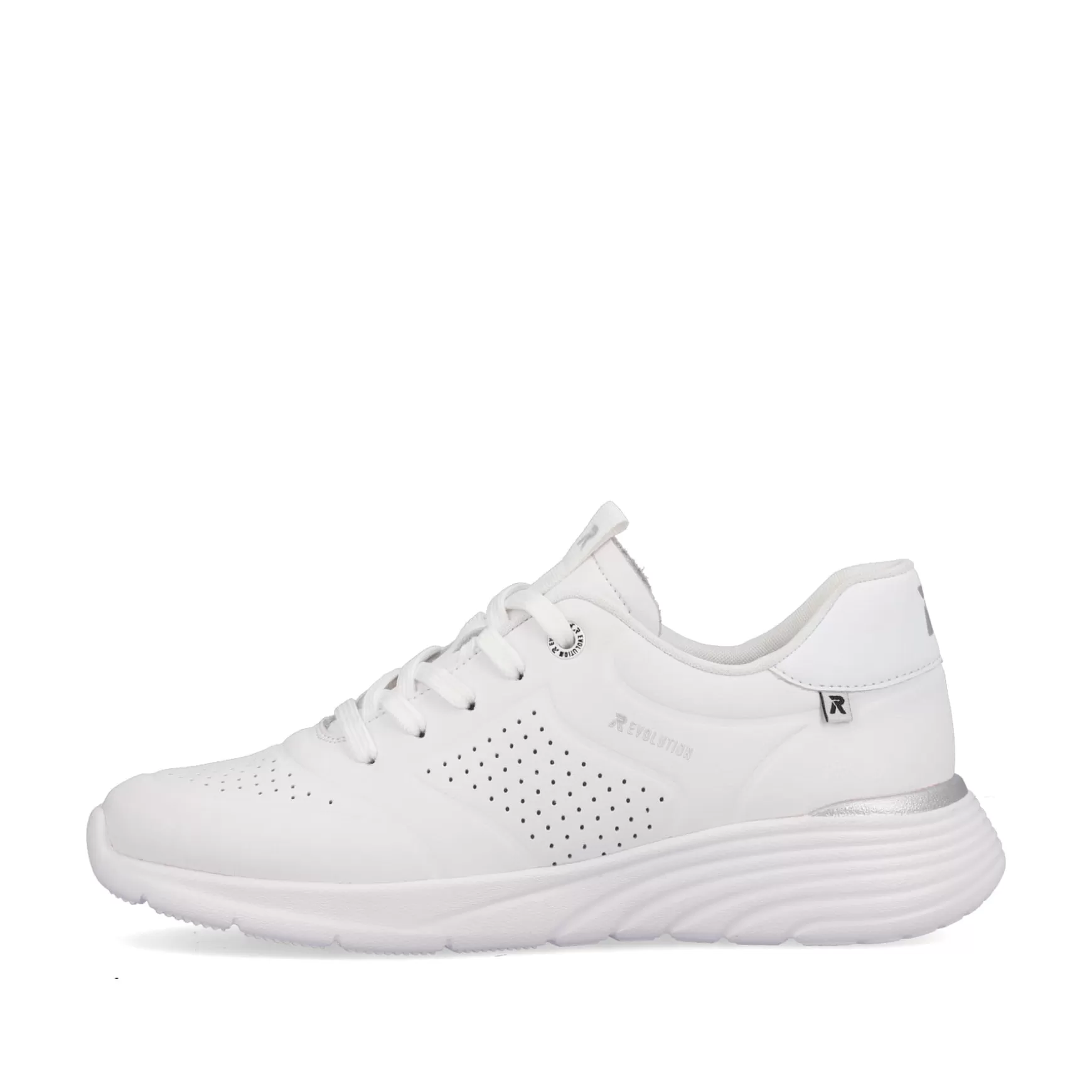 Women'S Sneaker Low Crystal White-Rieker Best