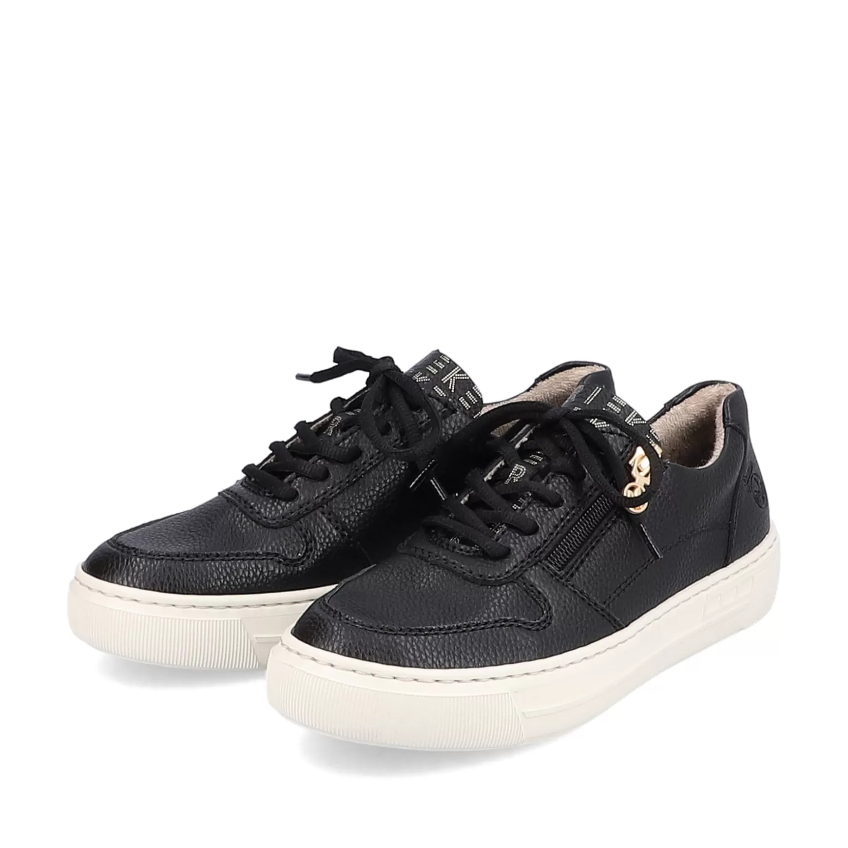 Women'S Sneaker Low Deep Black-Rieker Best