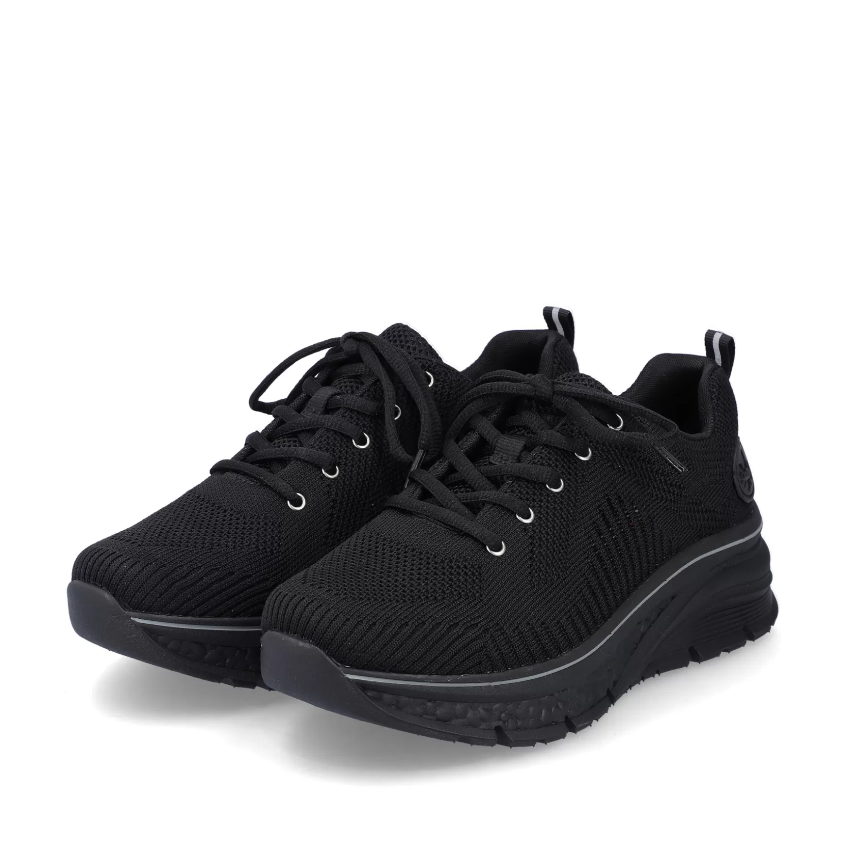 Women'S Sneaker Low Deep Black-Rieker Shop