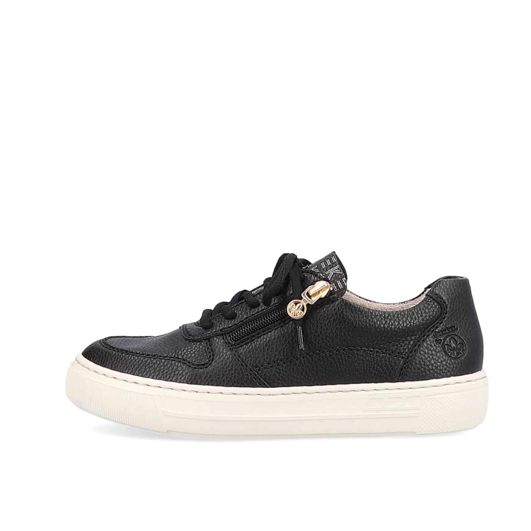 Women'S Sneaker Low Deep Black-Rieker Best