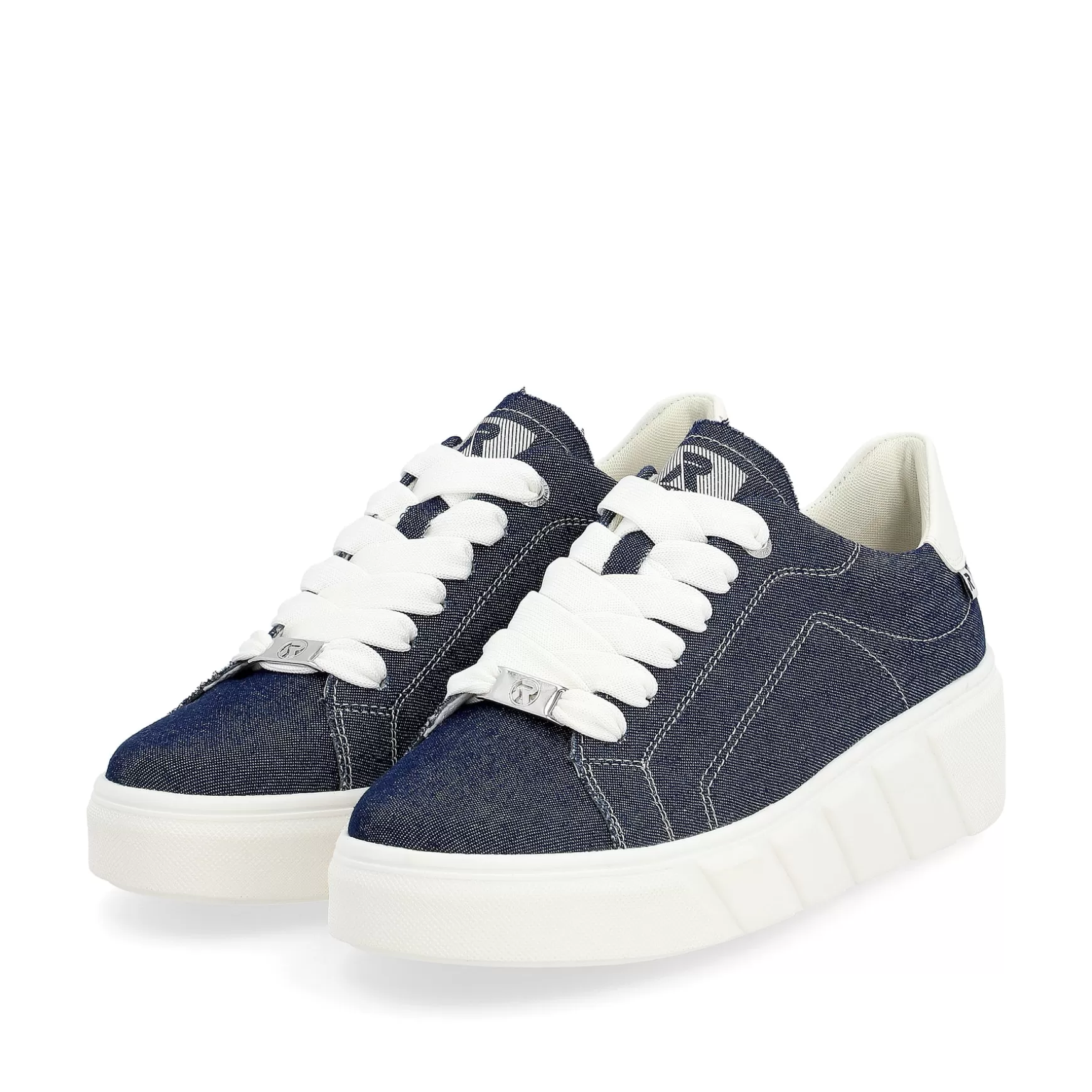 Women'S Sneaker Low Denim-Rieker Shop