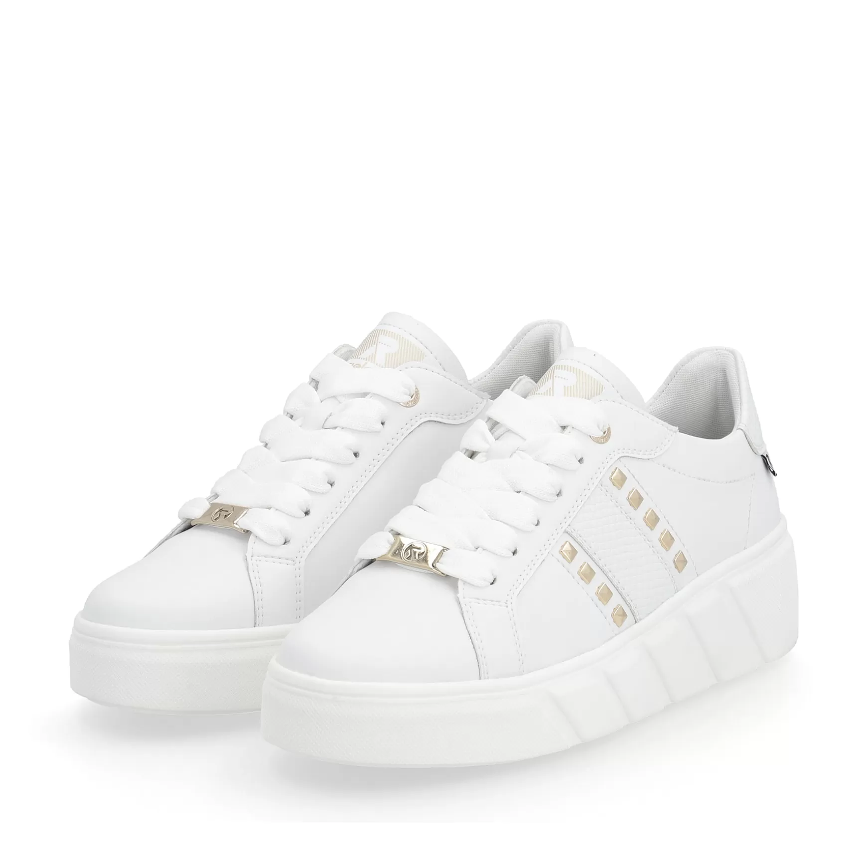 Women'S Sneaker Low Diamond White-Rieker Store