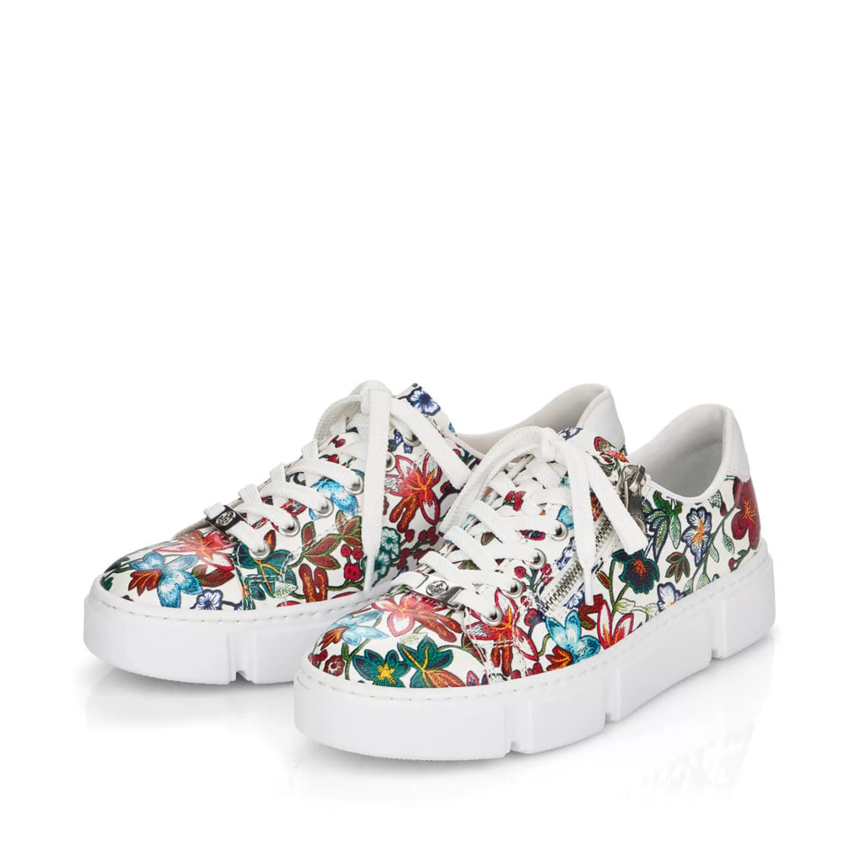 Women'S Sneaker Low Floral-Rieker Cheap