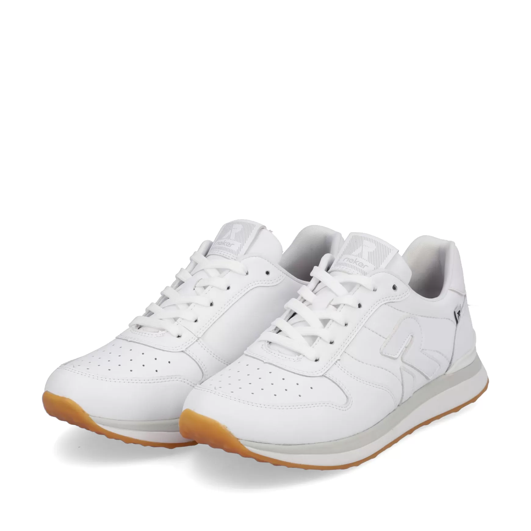 Women'S Sneaker Low Frost White-Rieker Discount