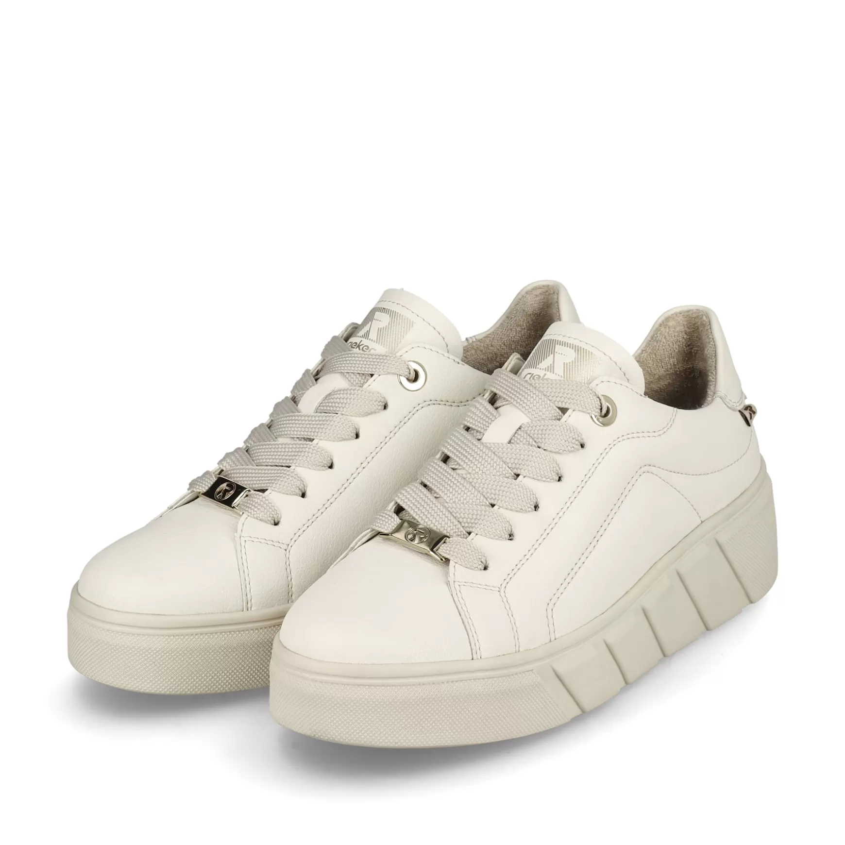 Women'S Sneaker Low Frost White-Rieker Online