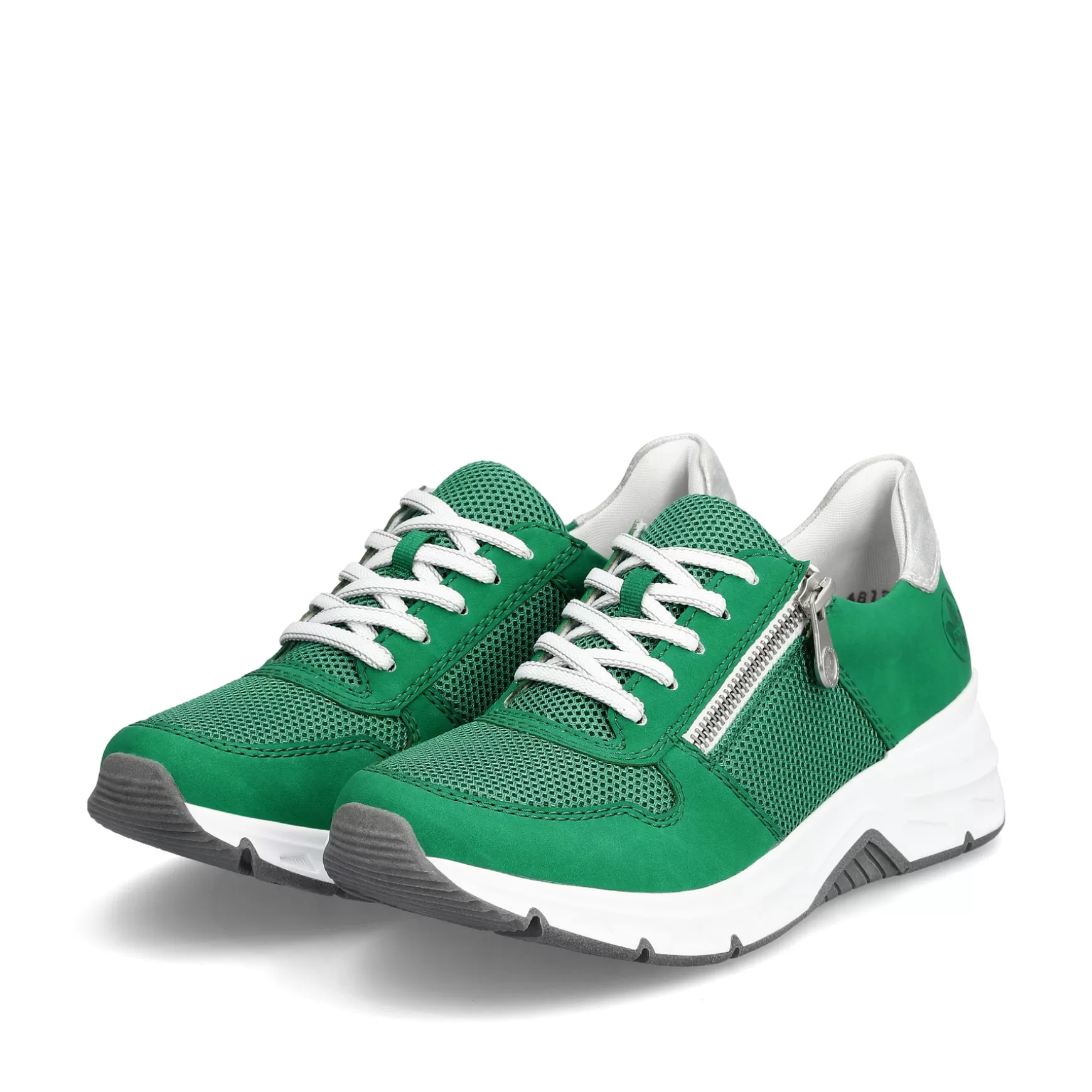 Women'S Sneaker Low Grass Green-Rieker Flash Sale