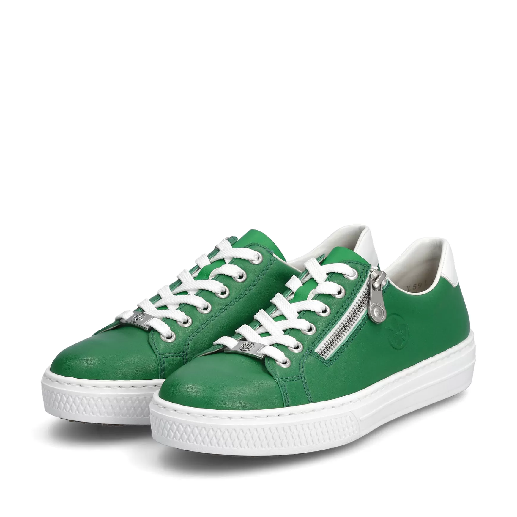 Women'S Sneaker Low Grass Green-Rieker Cheap