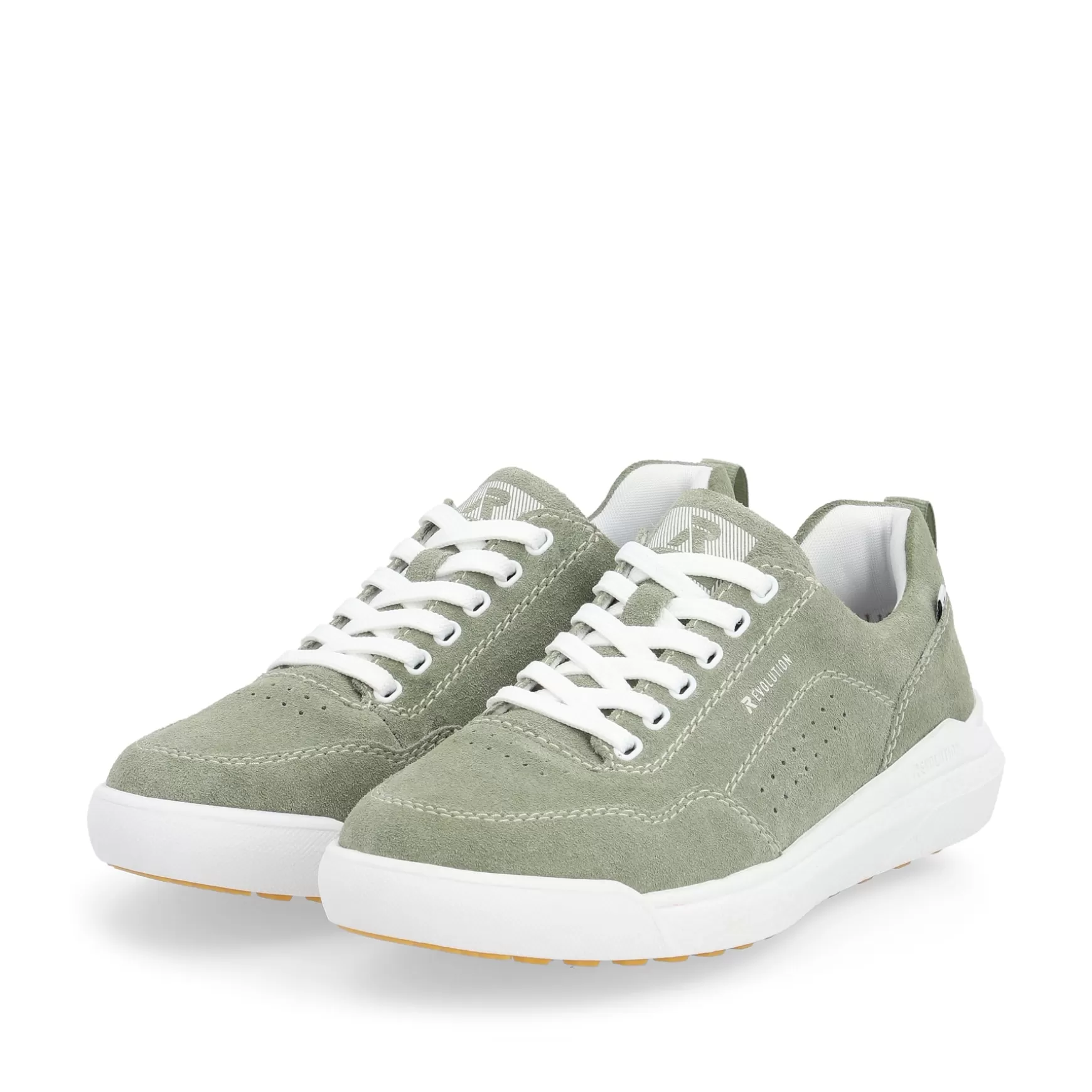 Women'S Sneaker Low Khaki-Rieker Hot