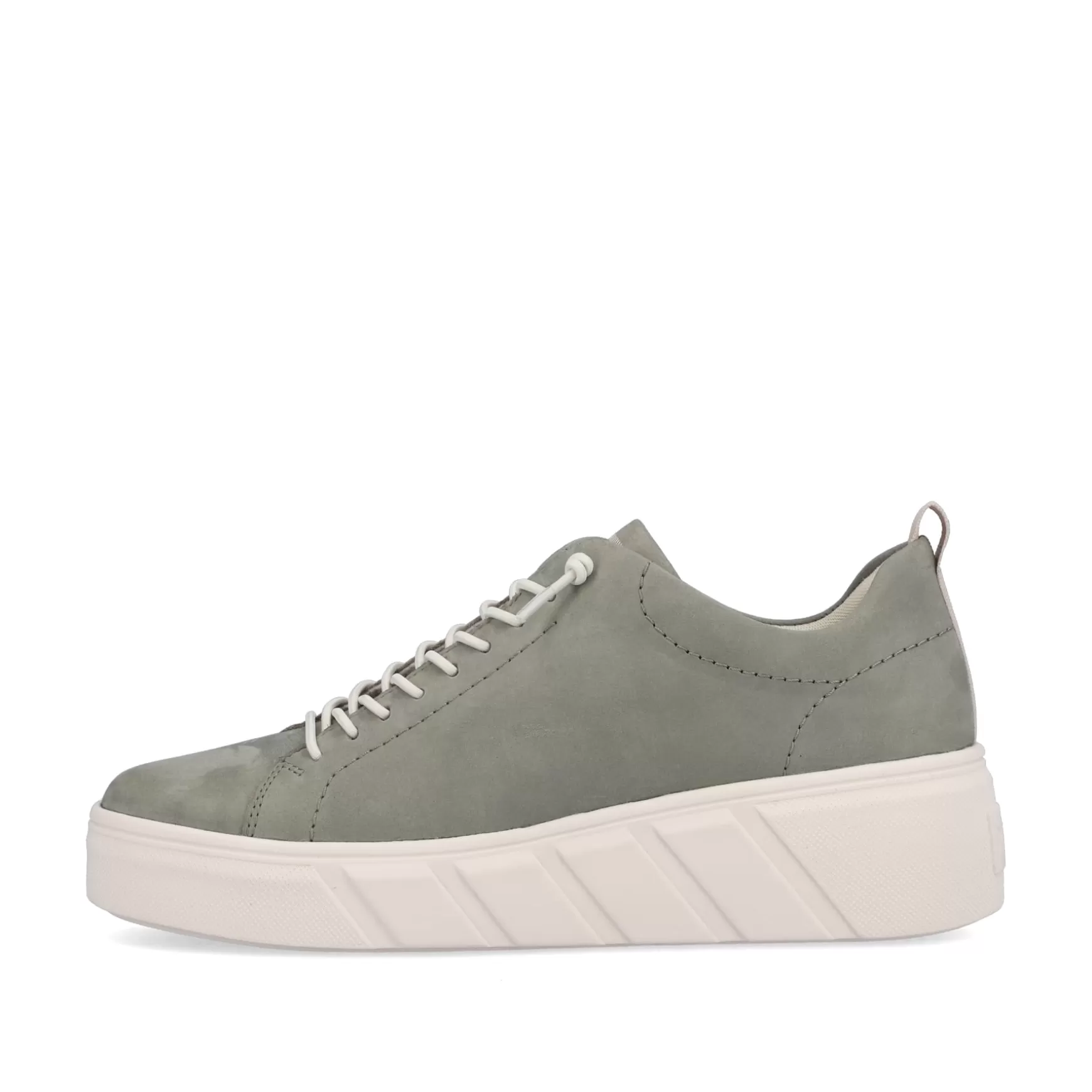 Women'S Sneaker Low Khaki Green-Rieker Flash Sale