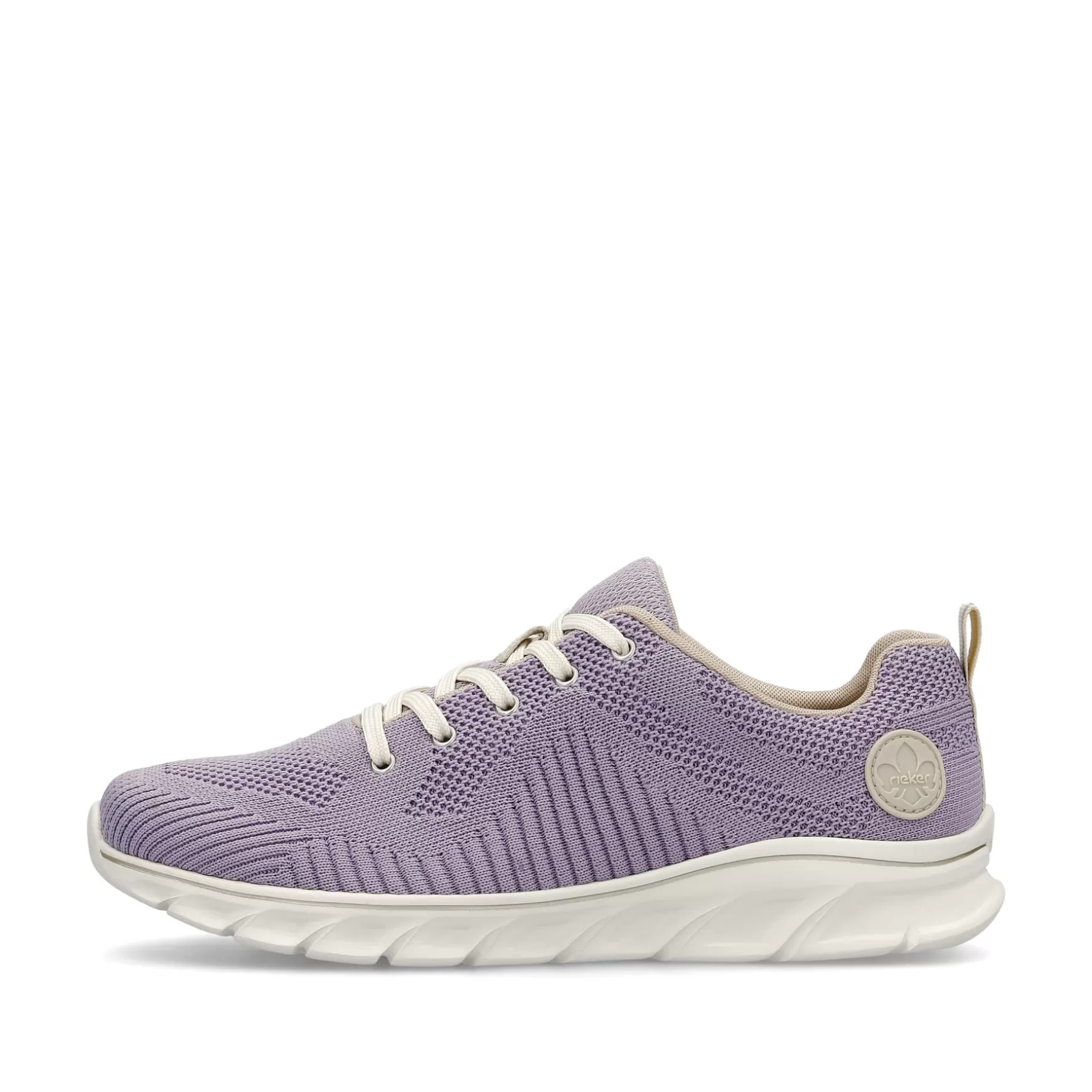 Women'S Sneaker Low Lavender-Rieker Cheap