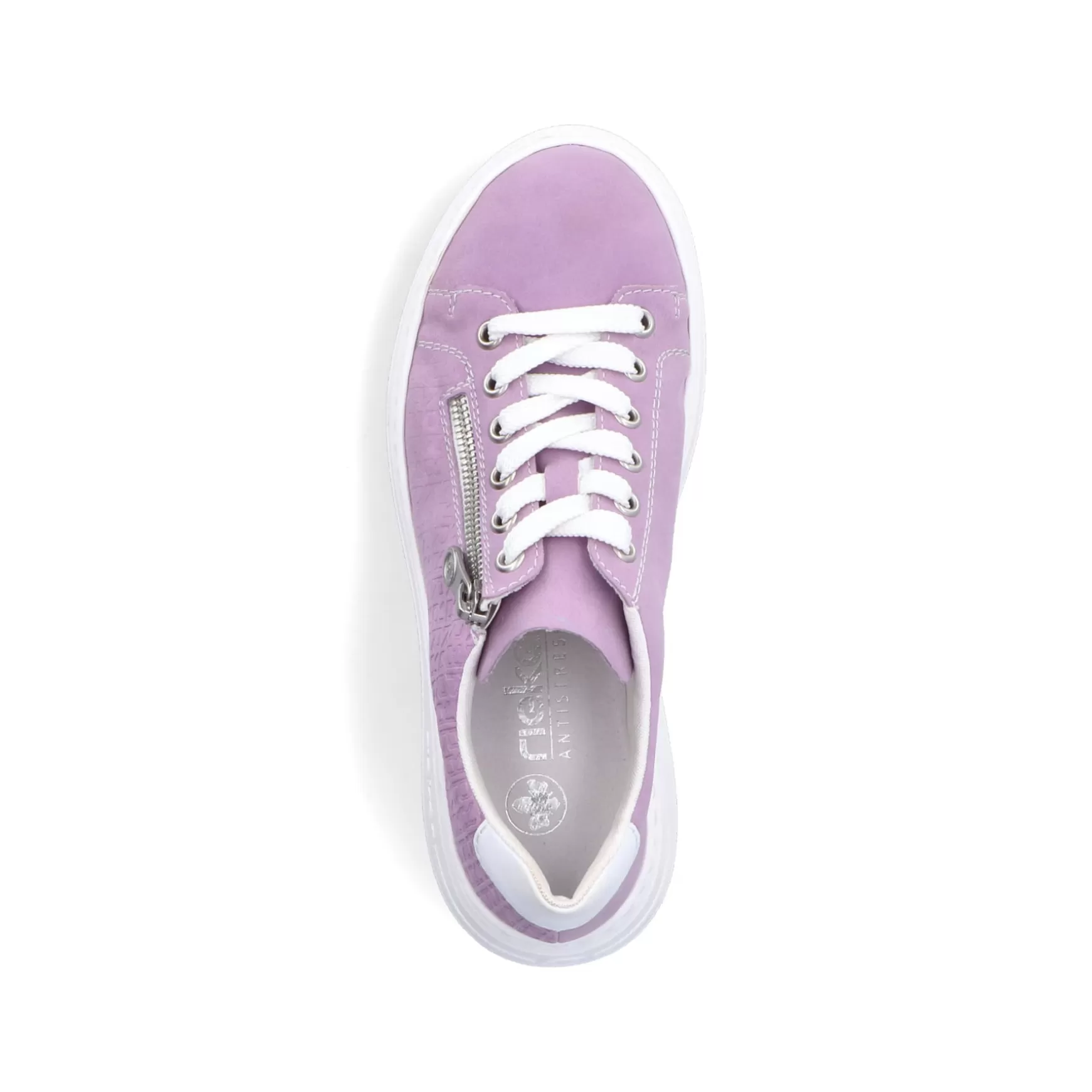 Women'S Sneaker Low Lilac Colors-Rieker Discount