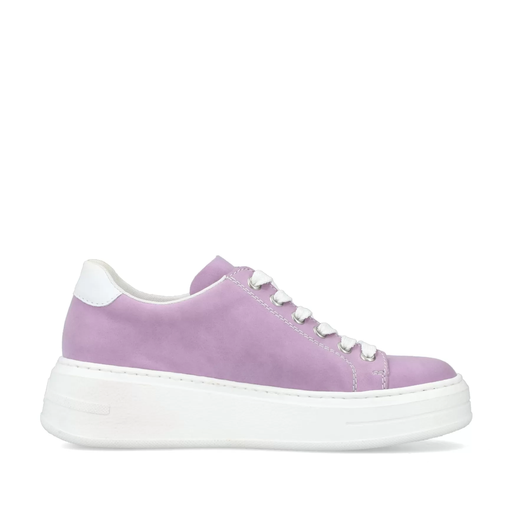 Women'S Sneaker Low Lilac Colors-Rieker Discount