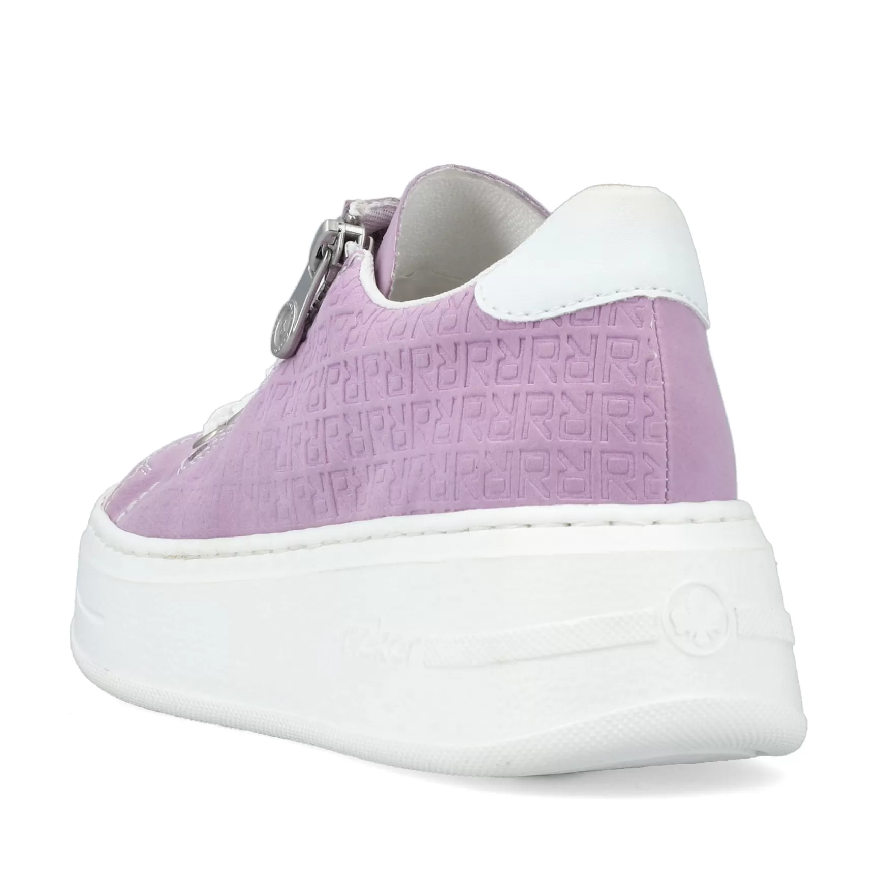 Women'S Sneaker Low Lilac Colors-Rieker Discount