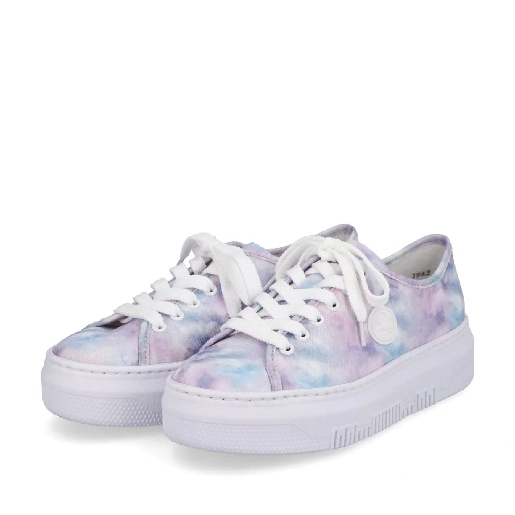 Women'S Sneaker Low Multi-Crystal White-Rieker Shop