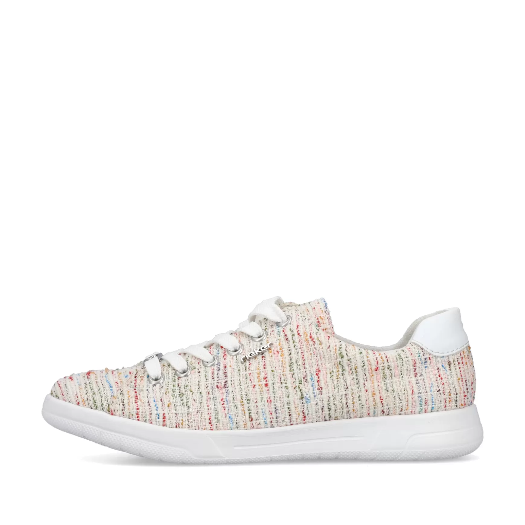 Women'S Sneaker Low Multi-Pure White-Rieker Store