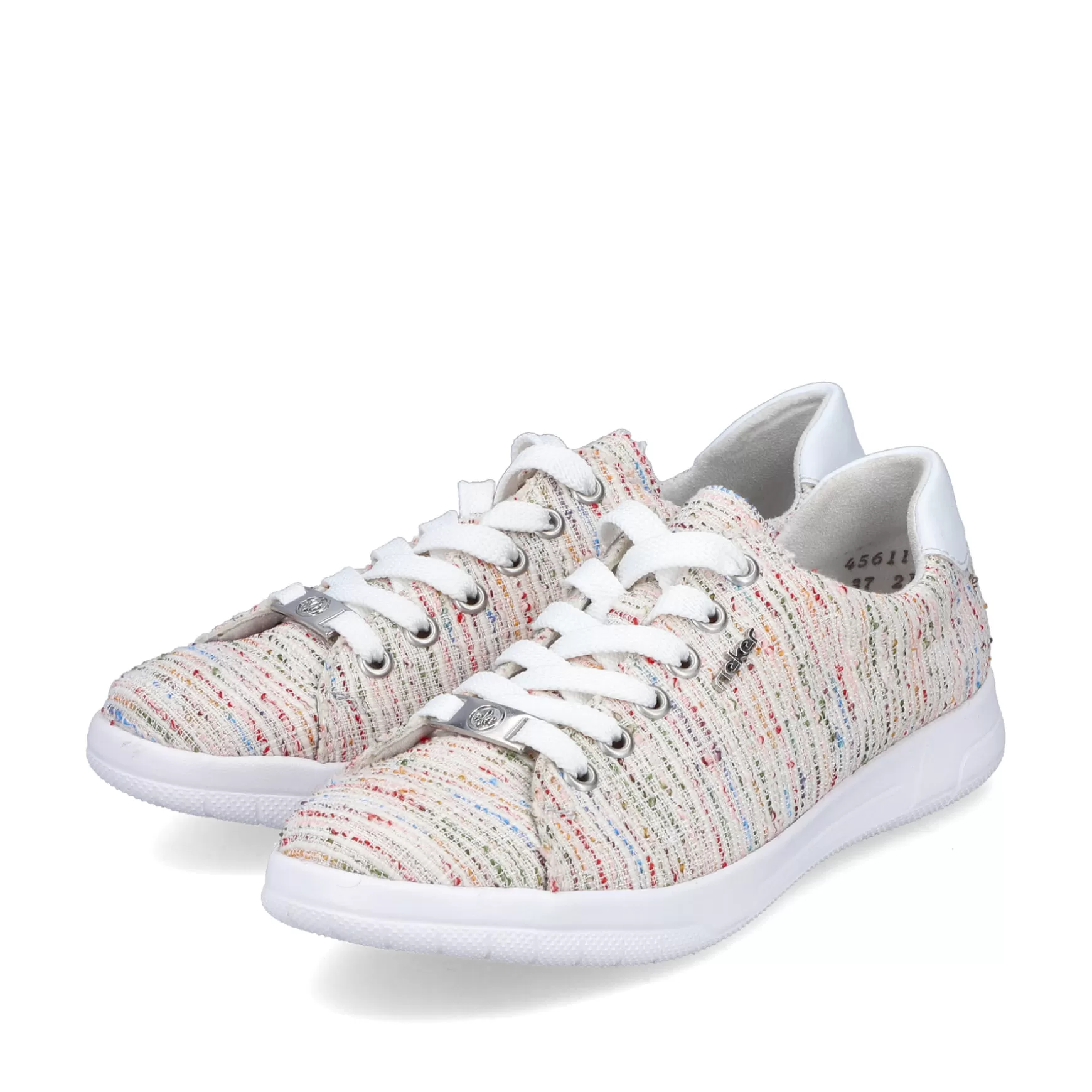 Women'S Sneaker Low Multi-Pure White-Rieker Store