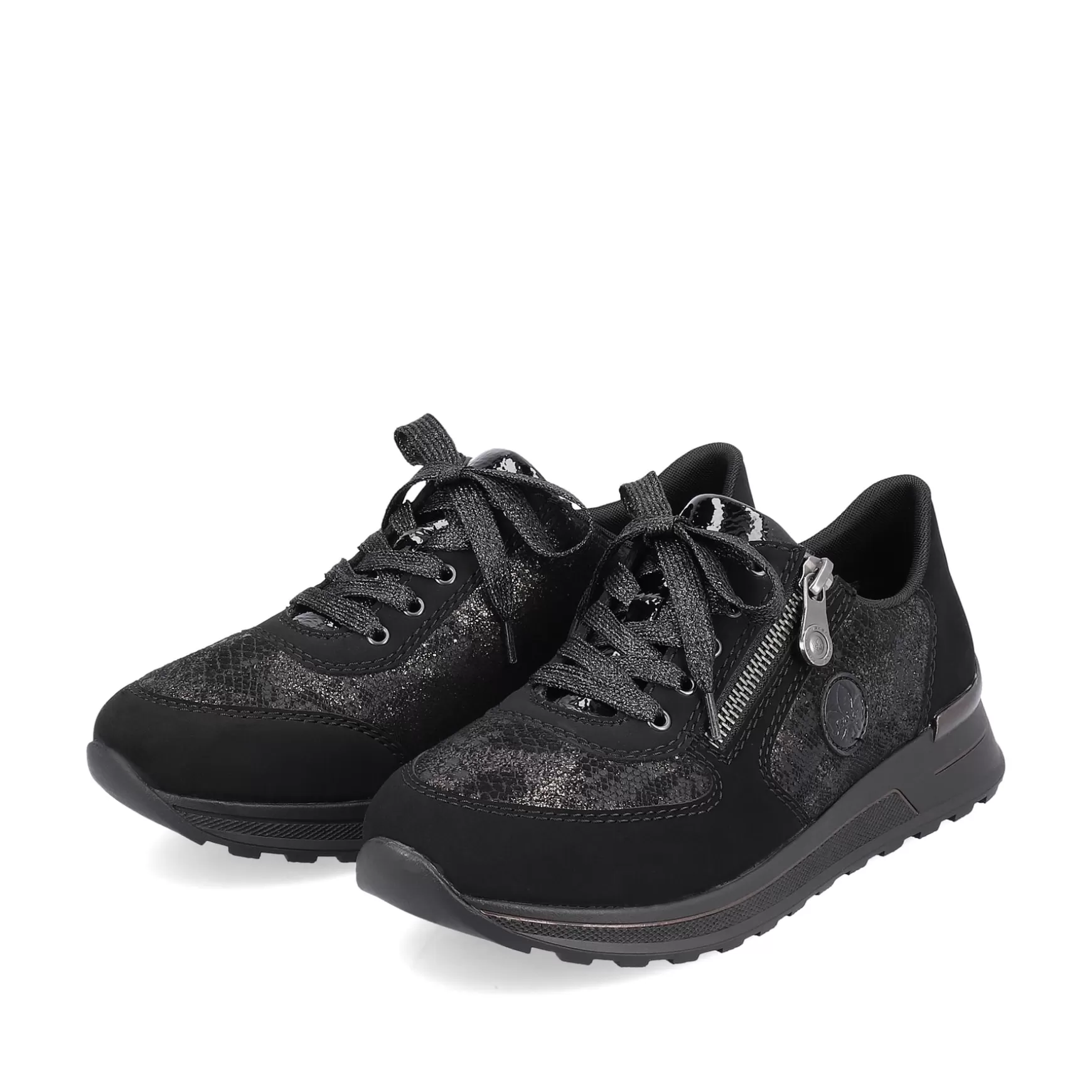 Women'S Sneaker Low Night Black-Rieker Flash Sale