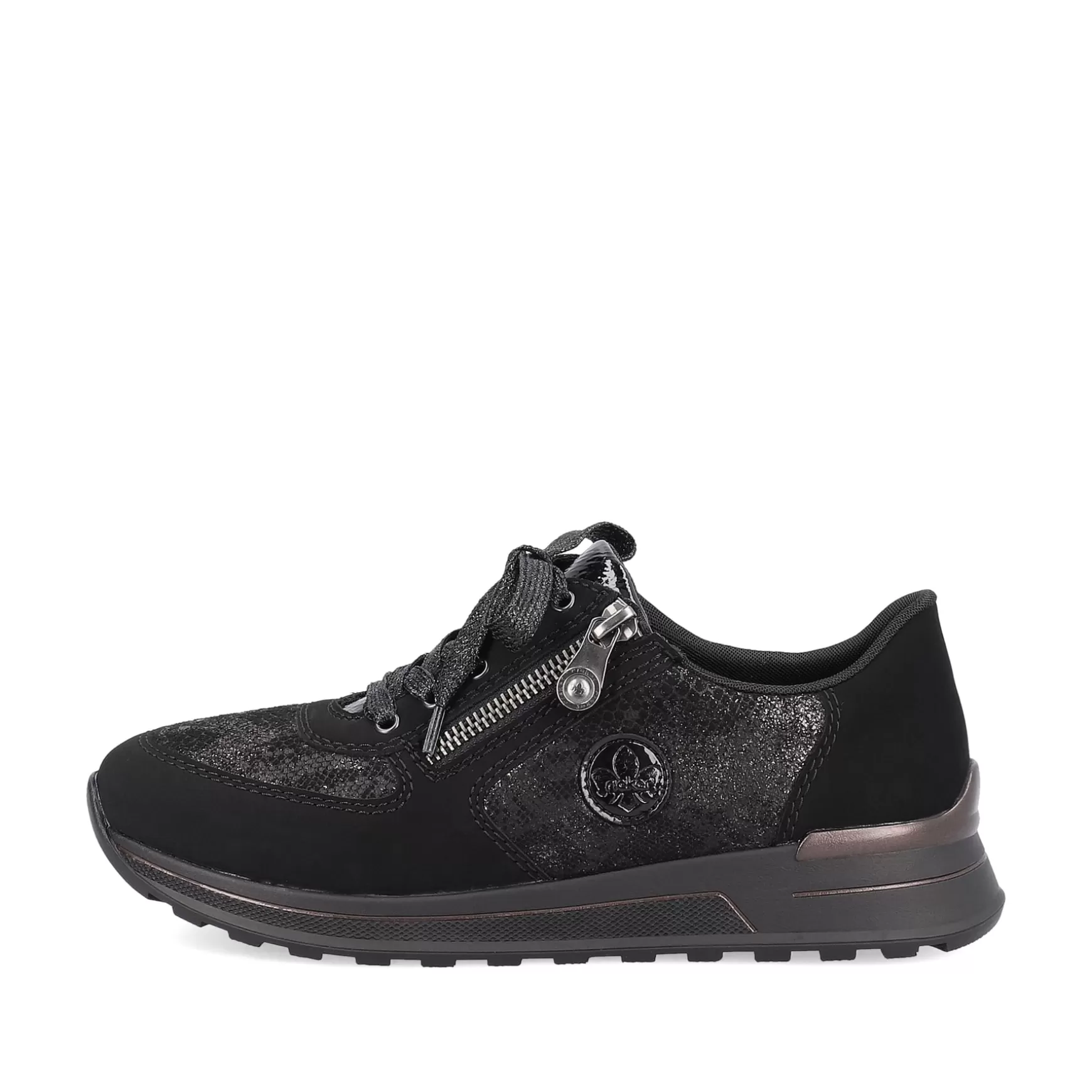 Women'S Sneaker Low Night Black-Rieker Flash Sale