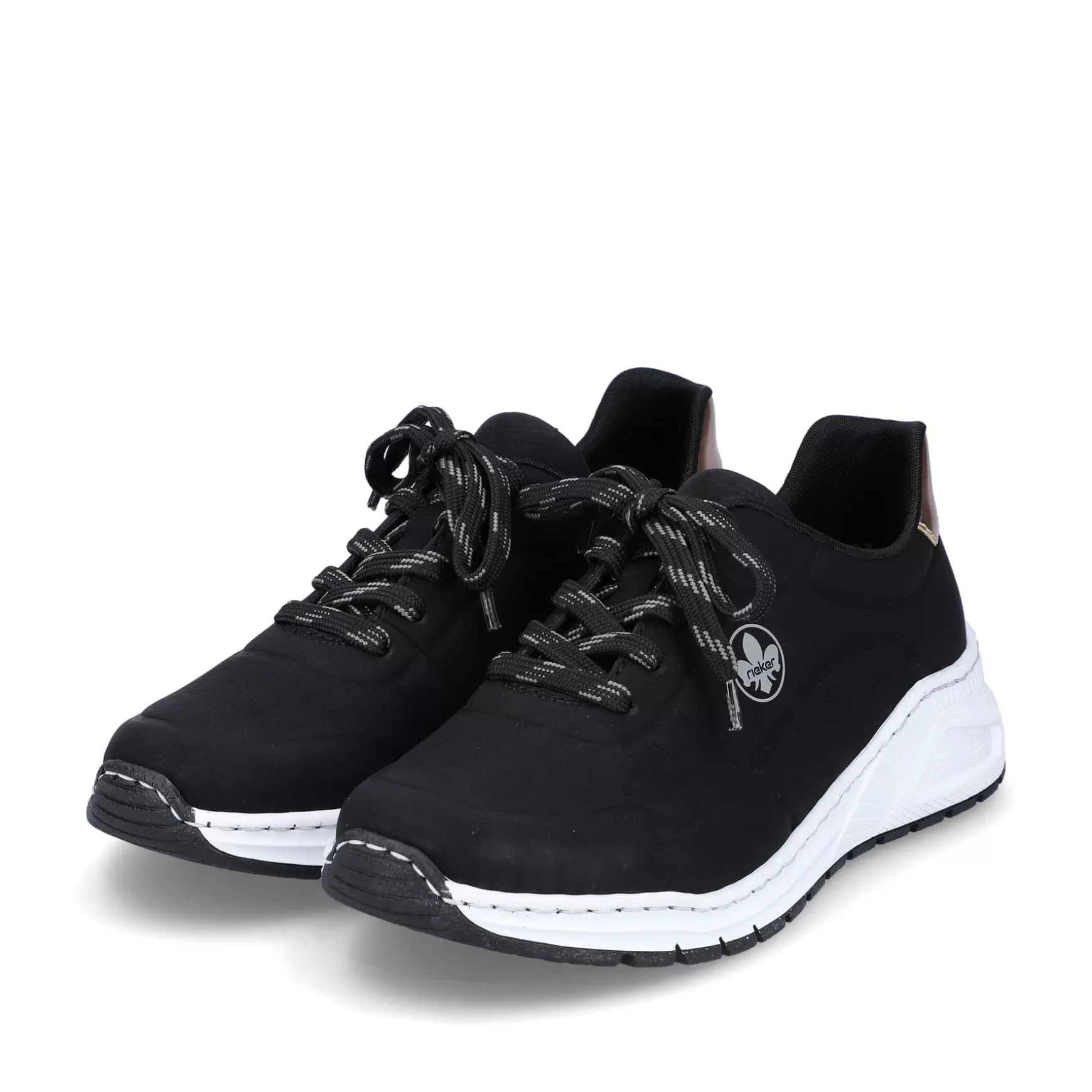 Women'S Sneaker Low Night Black-Rieker Store