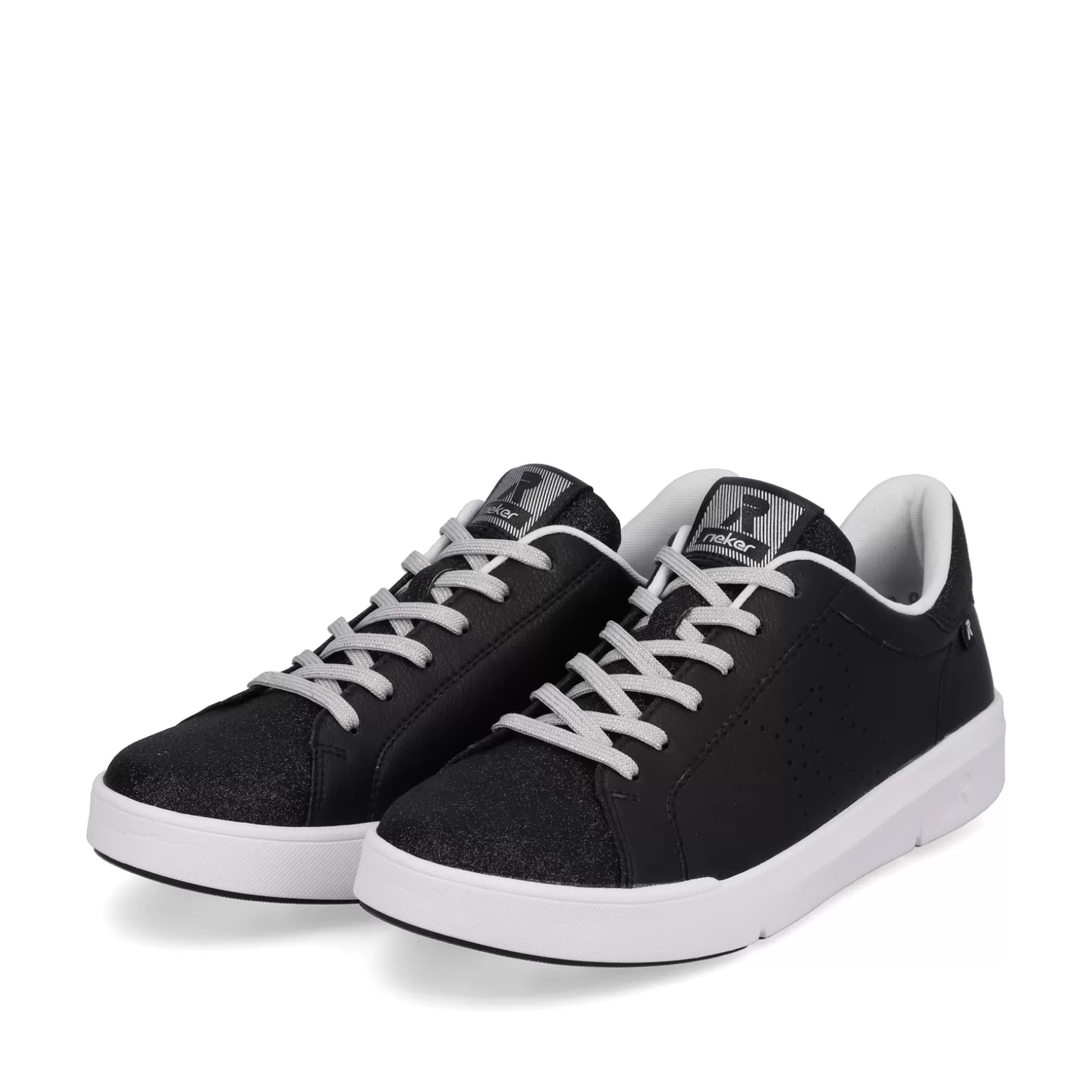 Women'S Sneaker Low Noir-Rieker Shop