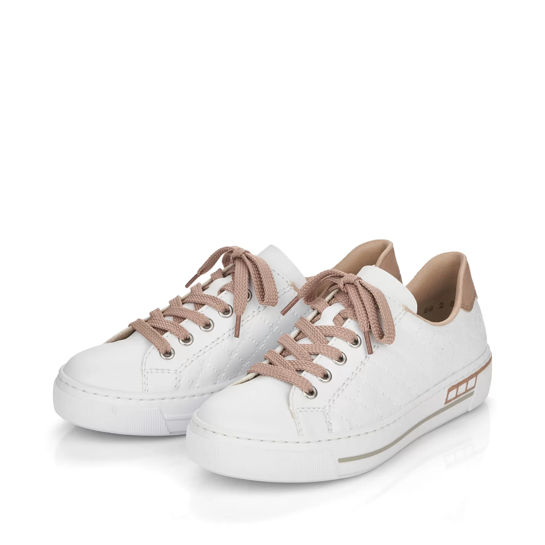 Women'S Sneaker Low Pearl White-Rieker Shop