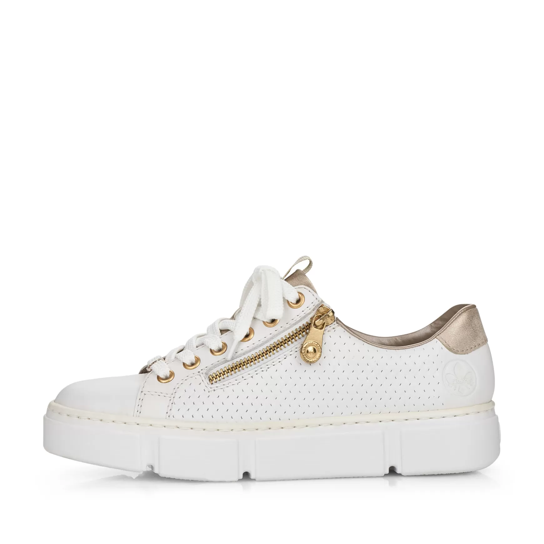 Women'S Sneaker Low Pearl White-Rieker Shop