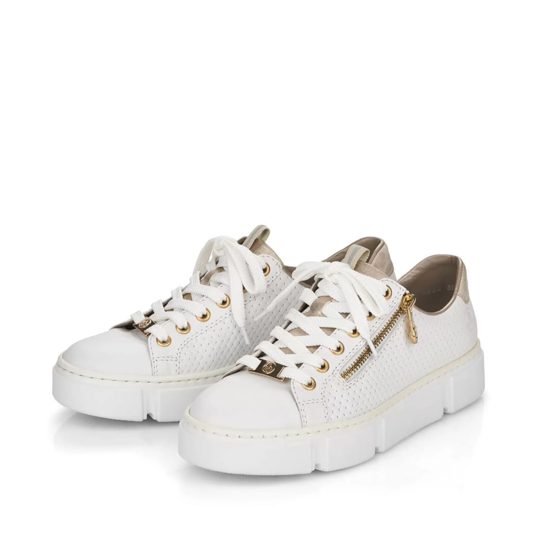 Women'S Sneaker Low Pearl White-Rieker Shop