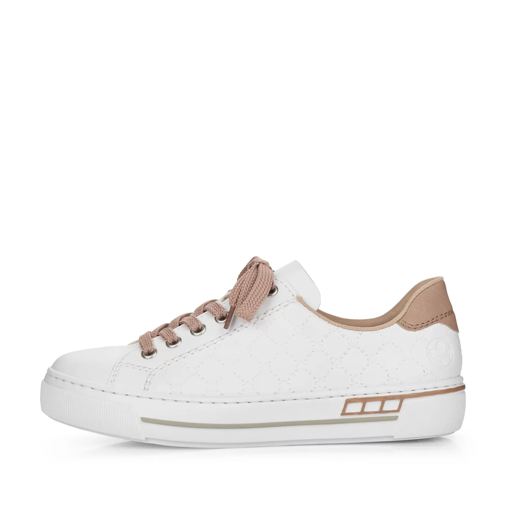 Women'S Sneaker Low Pearl White-Rieker Shop