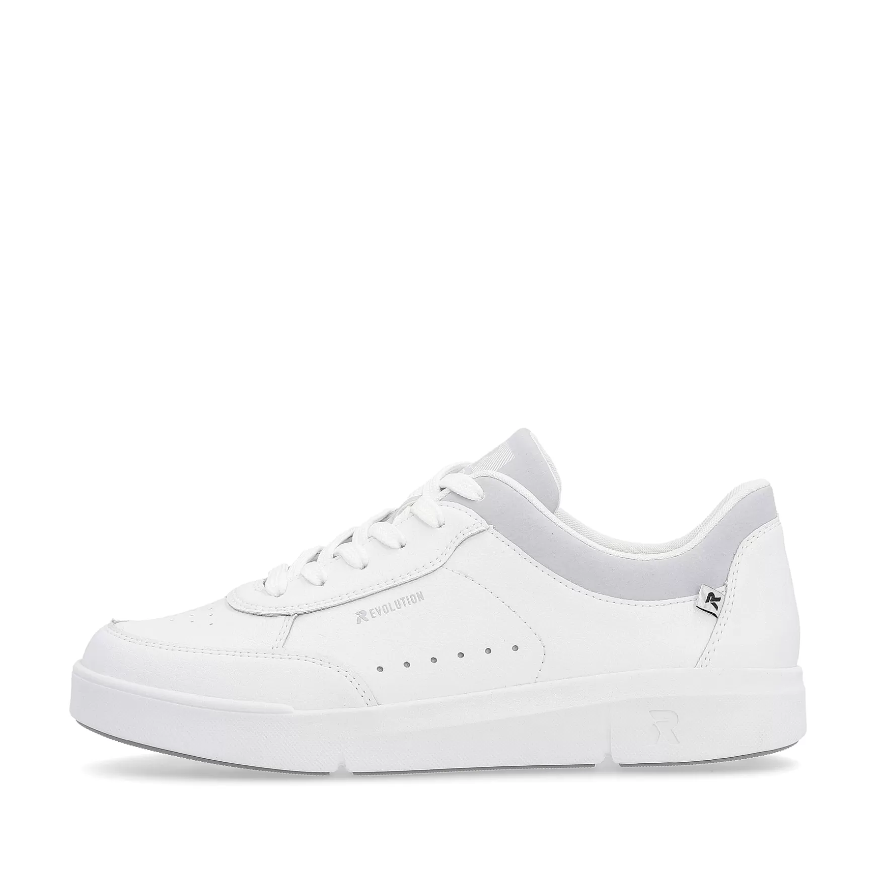 Women'S Sneaker Low Quartz-White Light-Grey-Rieker Clearance