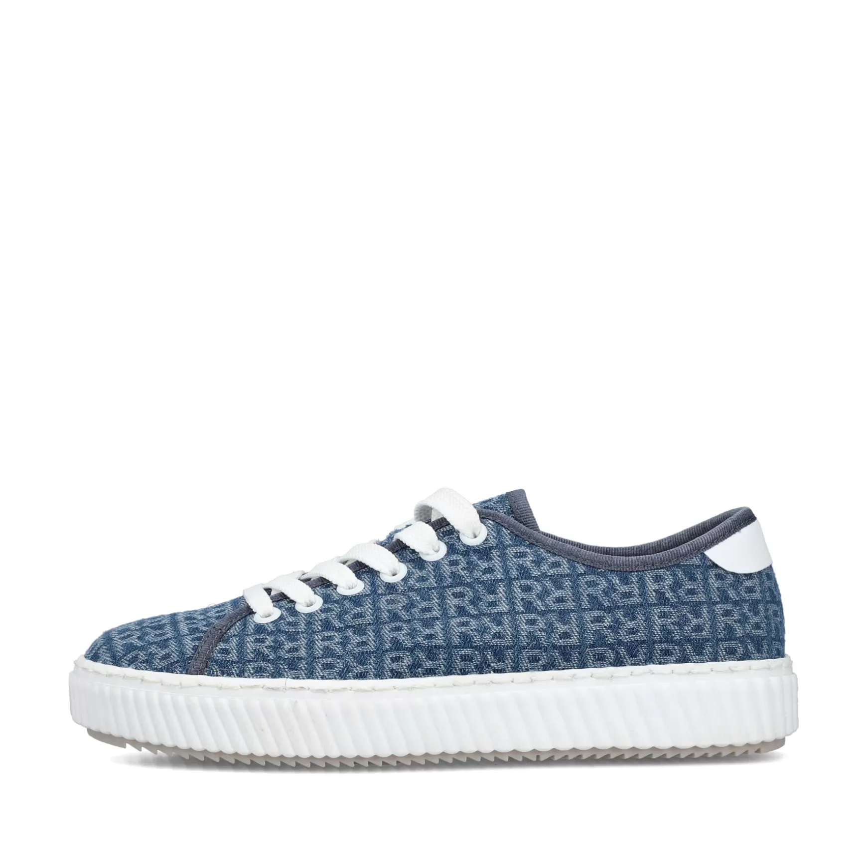 Women'S Sneaker Low Slate Blue-Rieker Hot