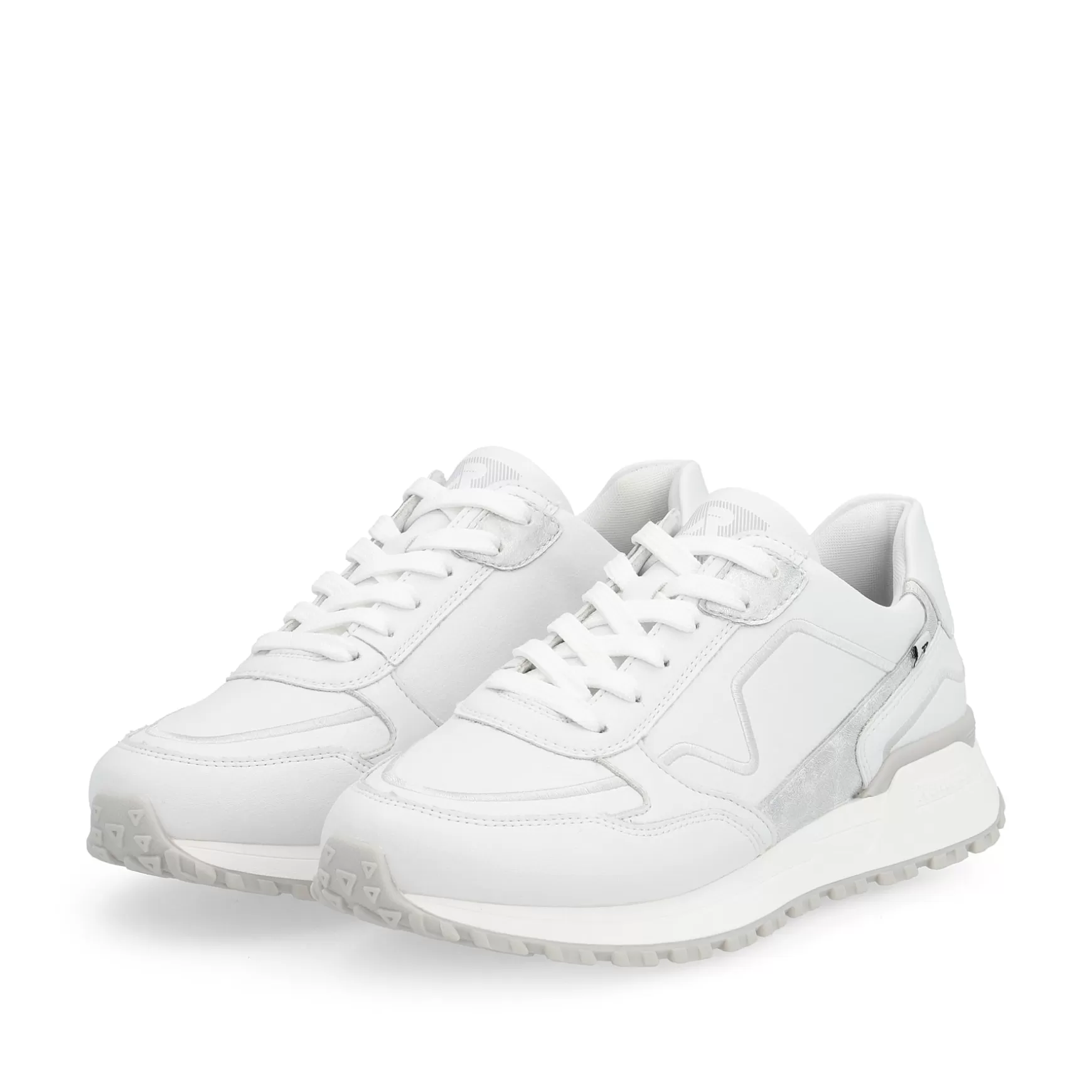 Women'S Sneaker Low Snow White-Rieker Discount