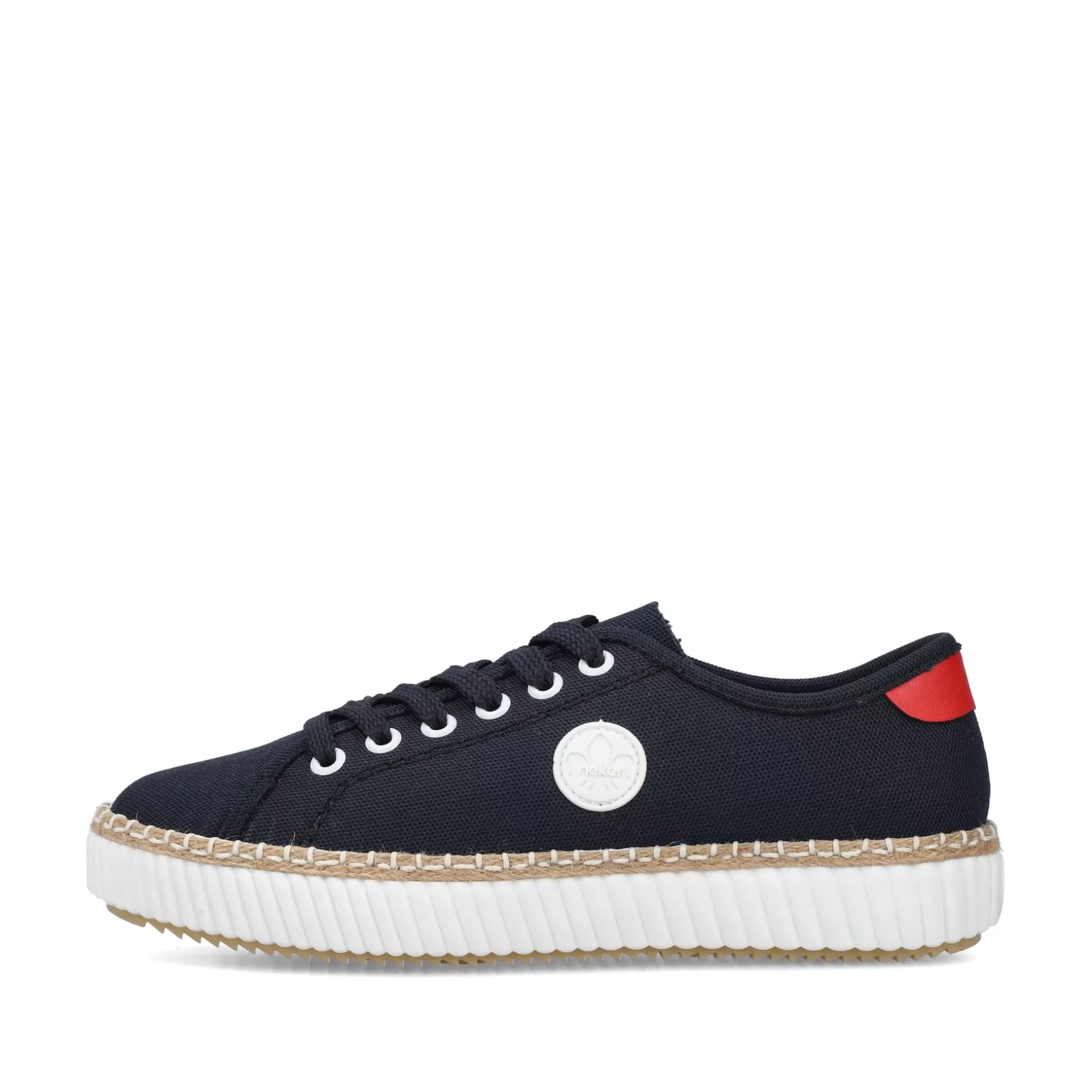 Women'S Sneaker Low Steel Blue-Rieker Shop