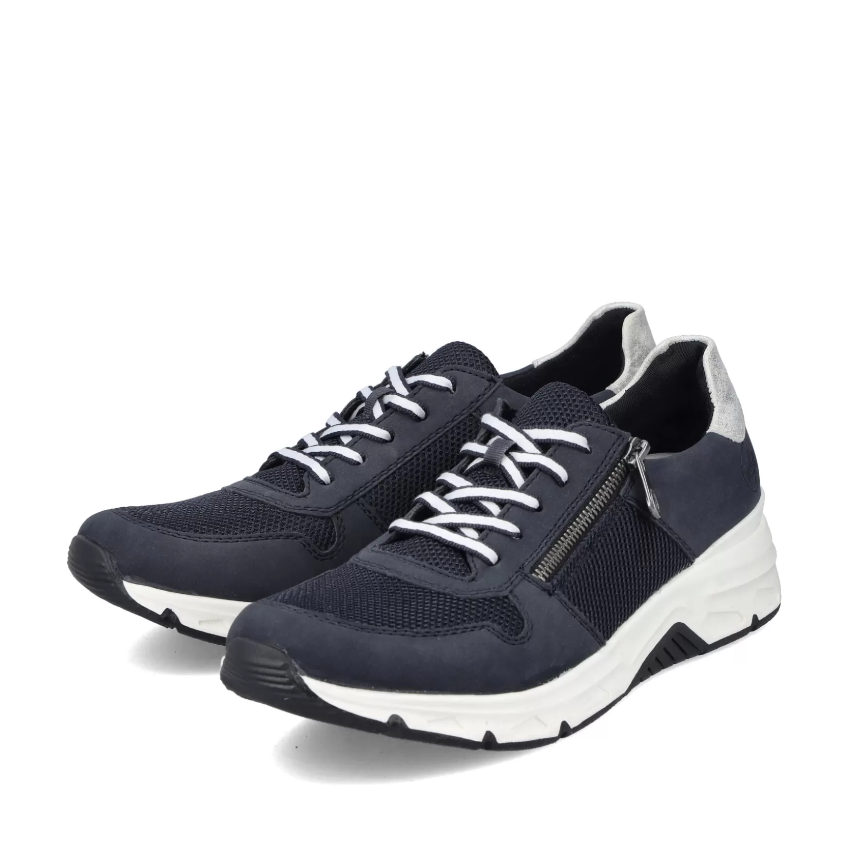 Women'S Sneaker Low Steel Blue-Rieker Online