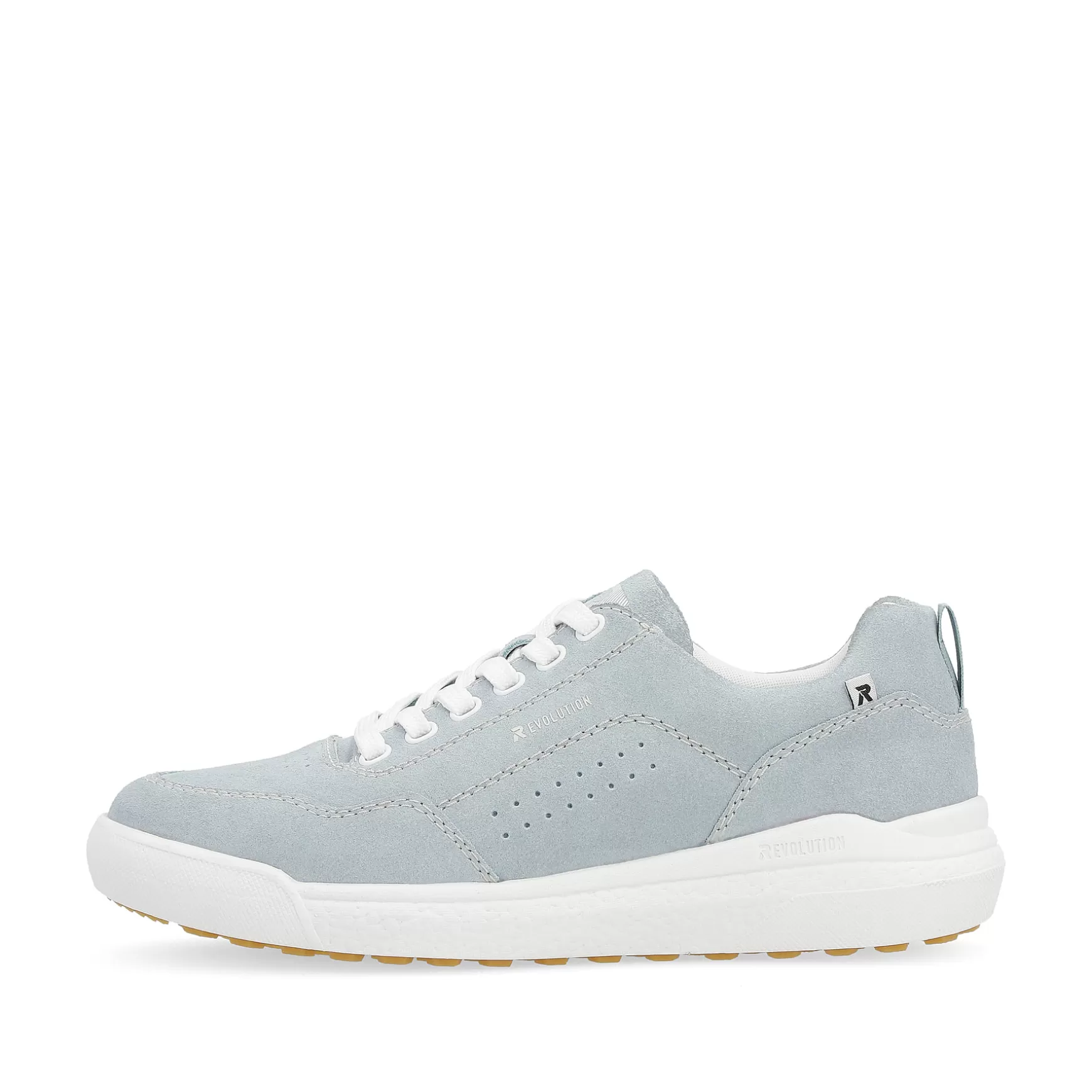 Women'S Sneaker Low Steel Blue-Rieker Store