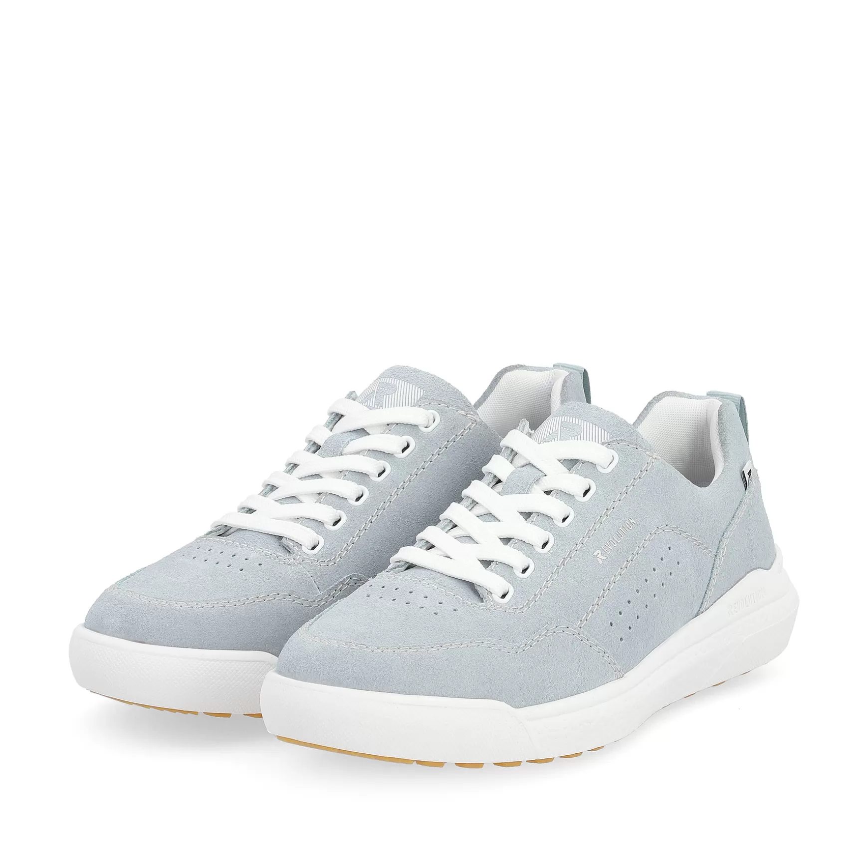 Women'S Sneaker Low Steel Blue-Rieker Store