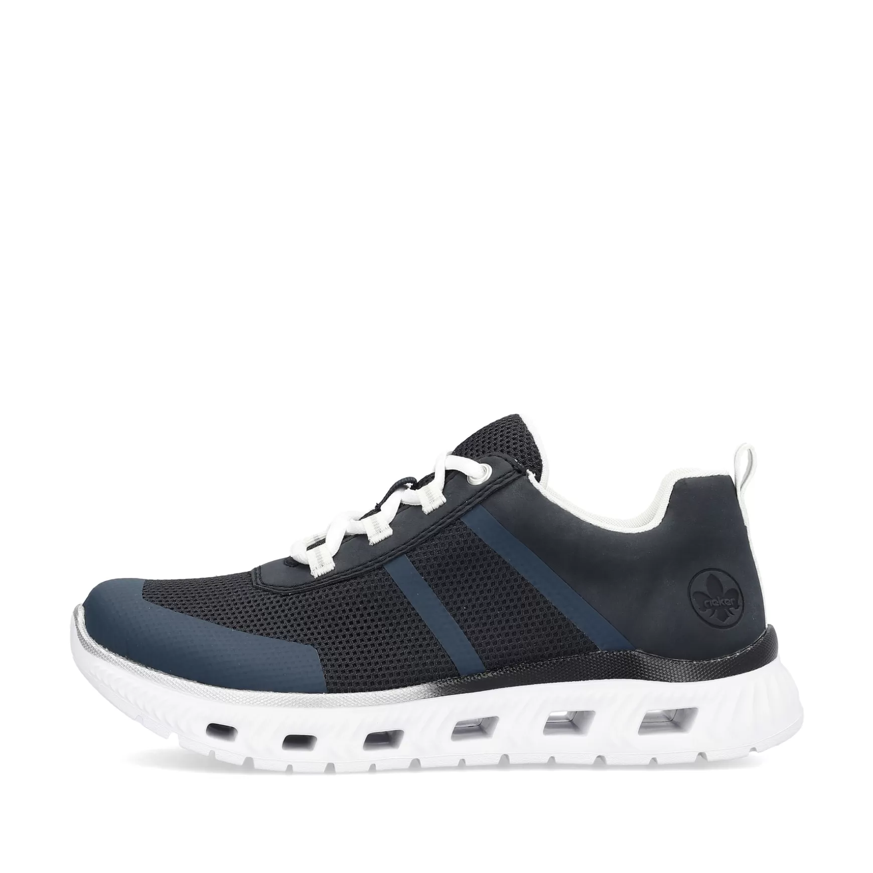 Women'S Sneaker Low Steel Blue-Rieker Flash Sale