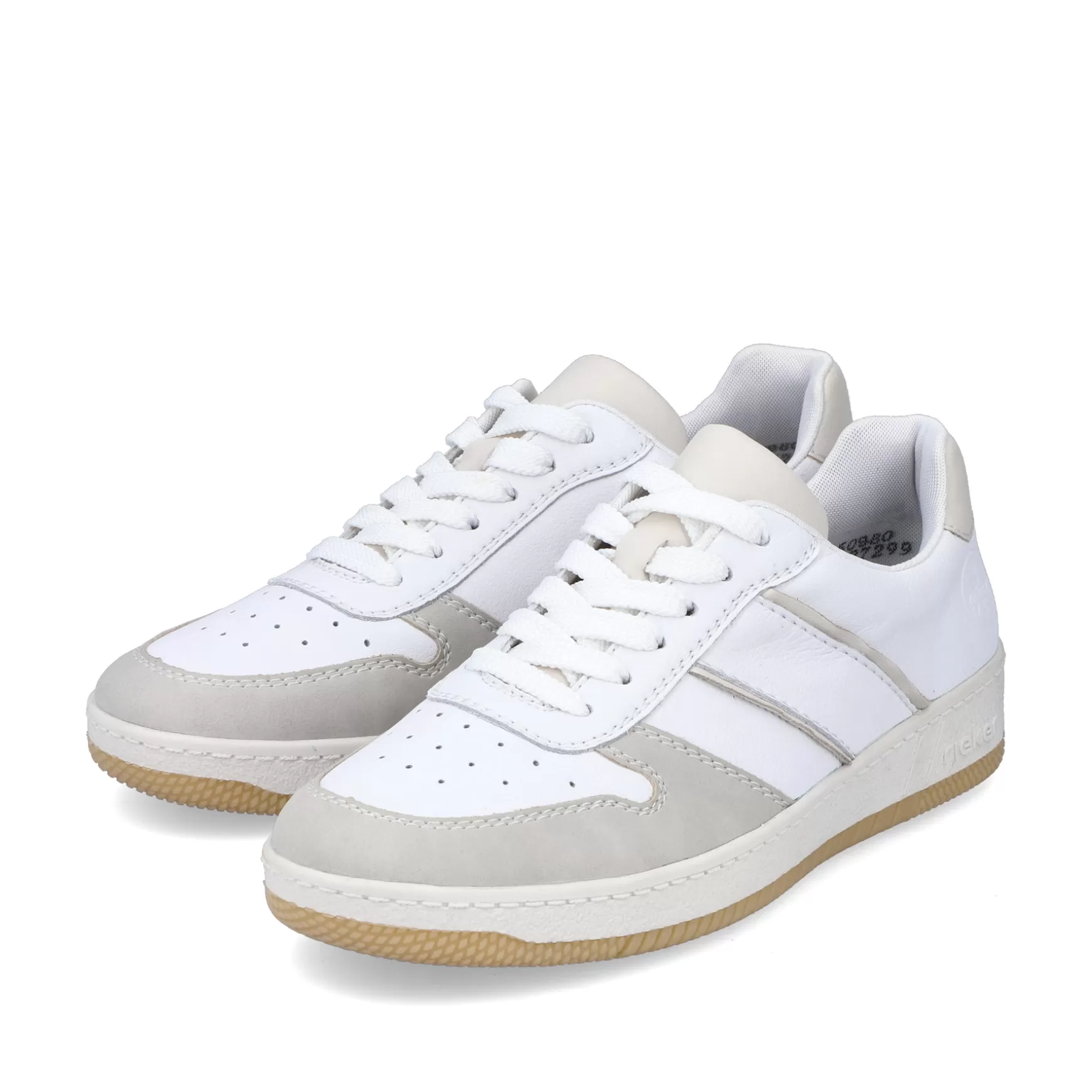 Women'S Sneaker Low Swan White-Rieker New