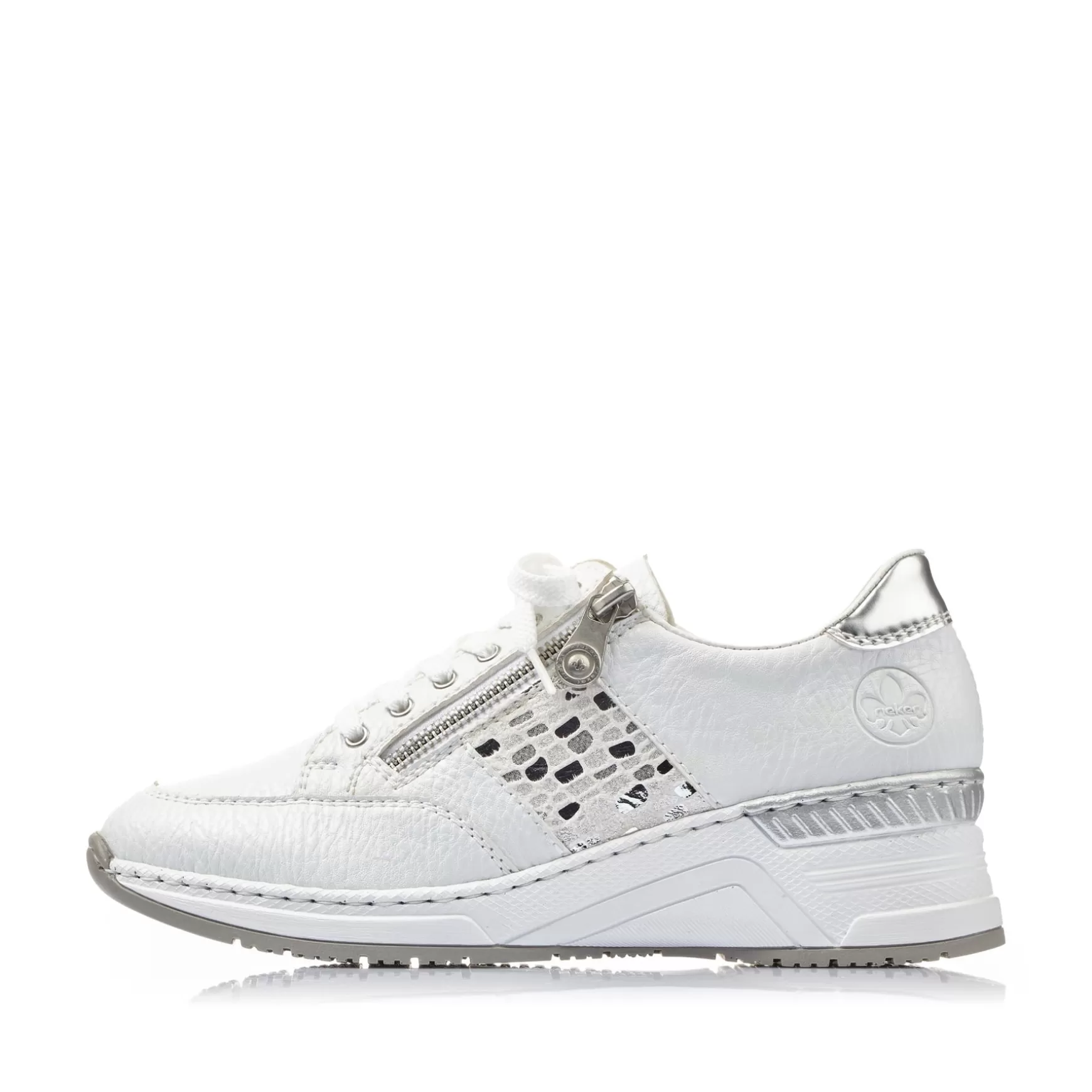 Women'S Sneaker Low Swan White-Rieker New