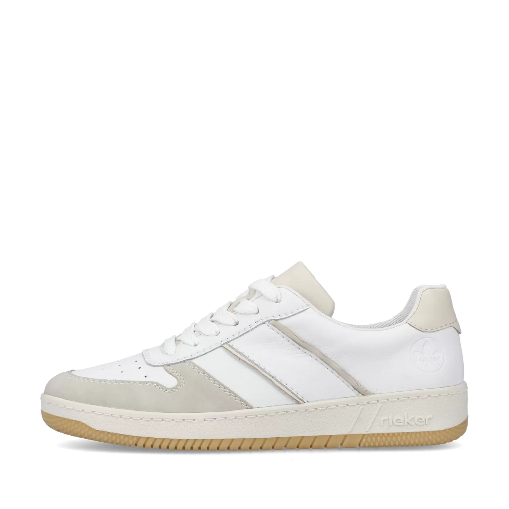 Women'S Sneaker Low Swan White-Rieker New