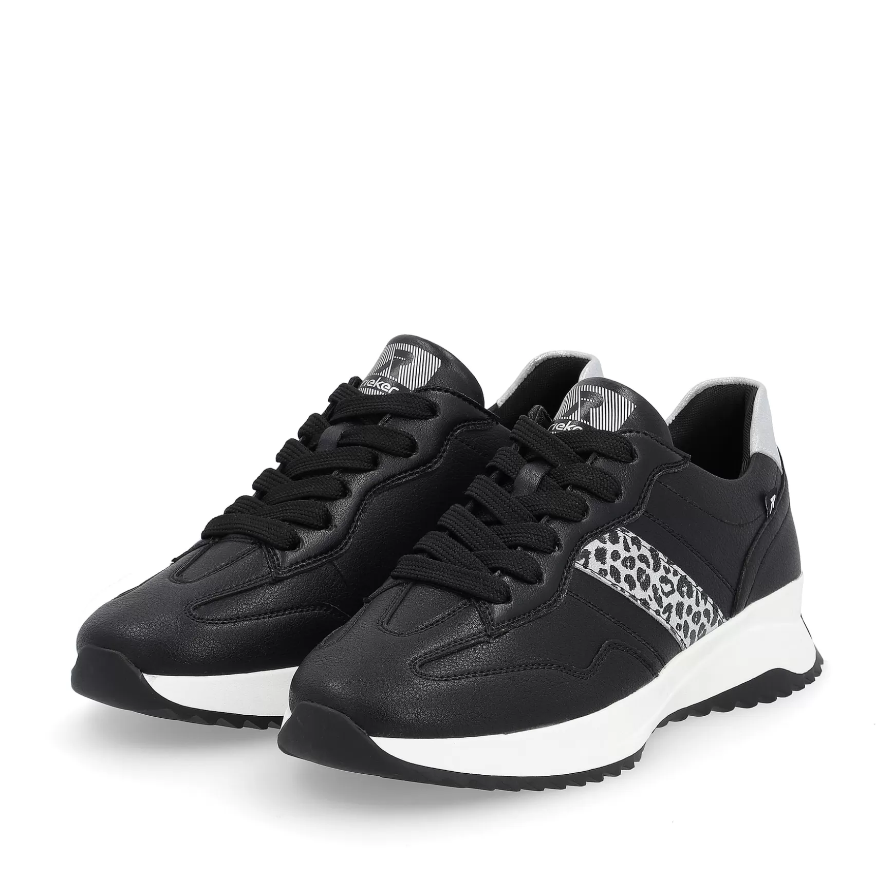 Women'S Sneaker Low Urban Black-Rieker Flash Sale