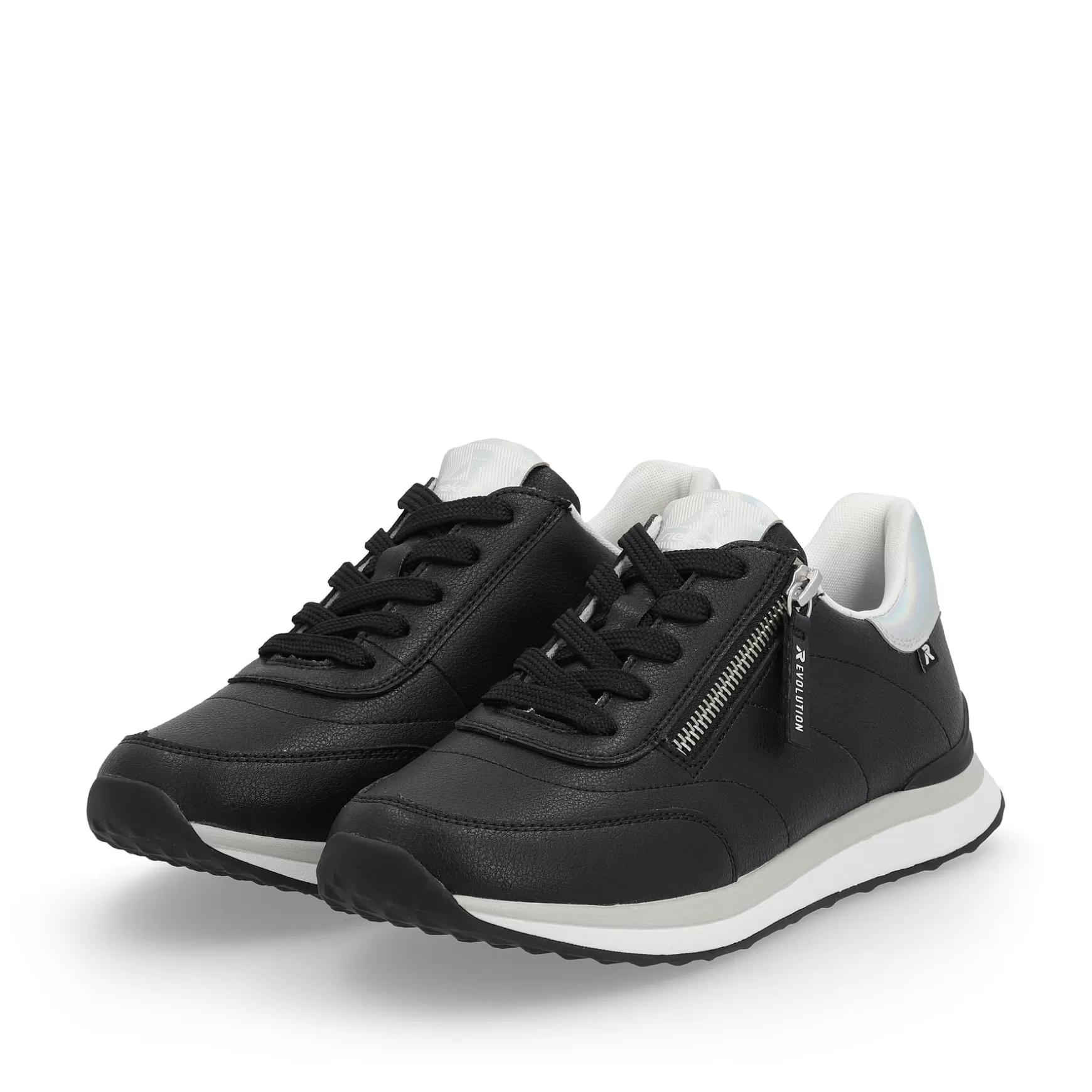 Women'S Sneaker Low Urban Black-Rieker Outlet