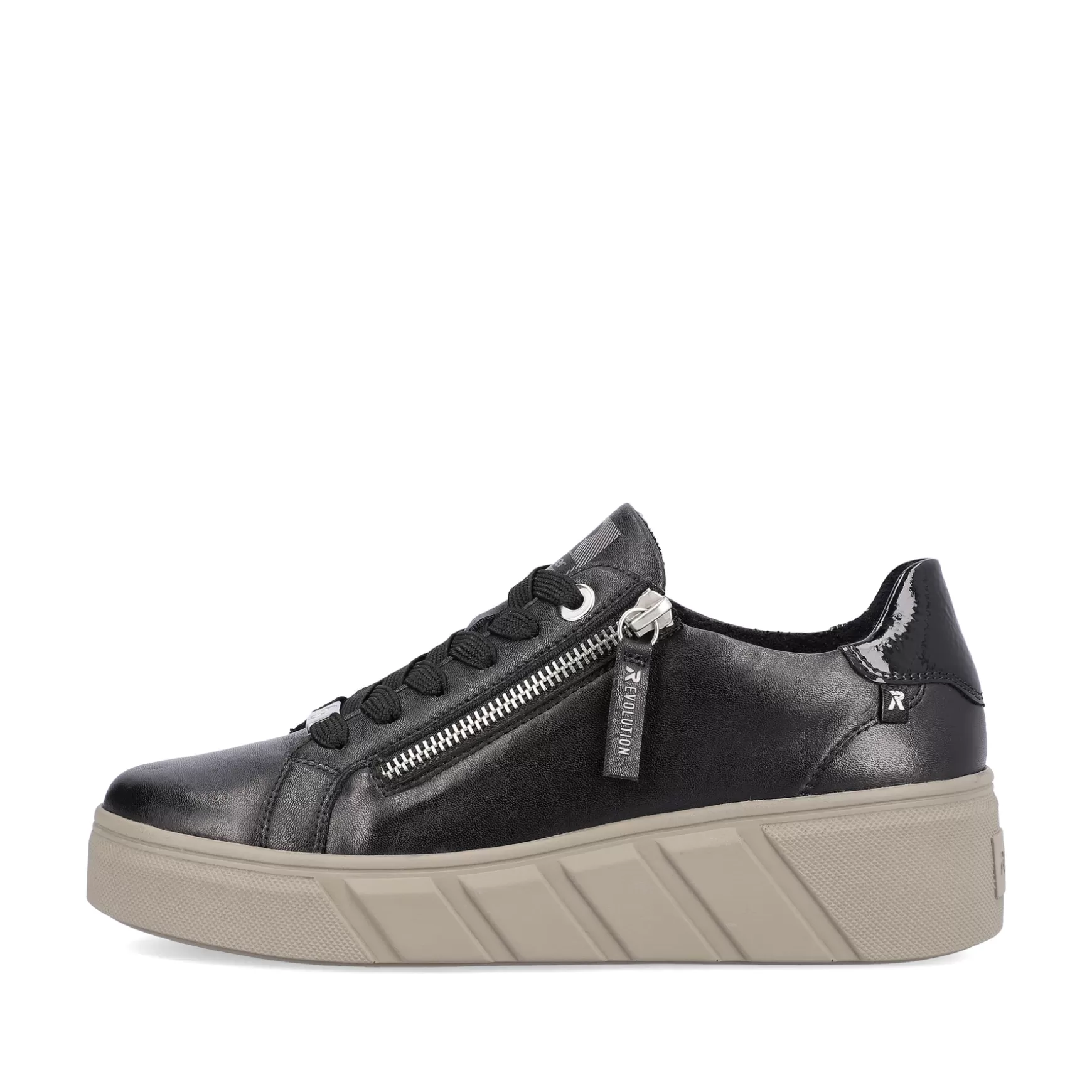 Women'S Sneaker Low Urban Black-Rieker Hot