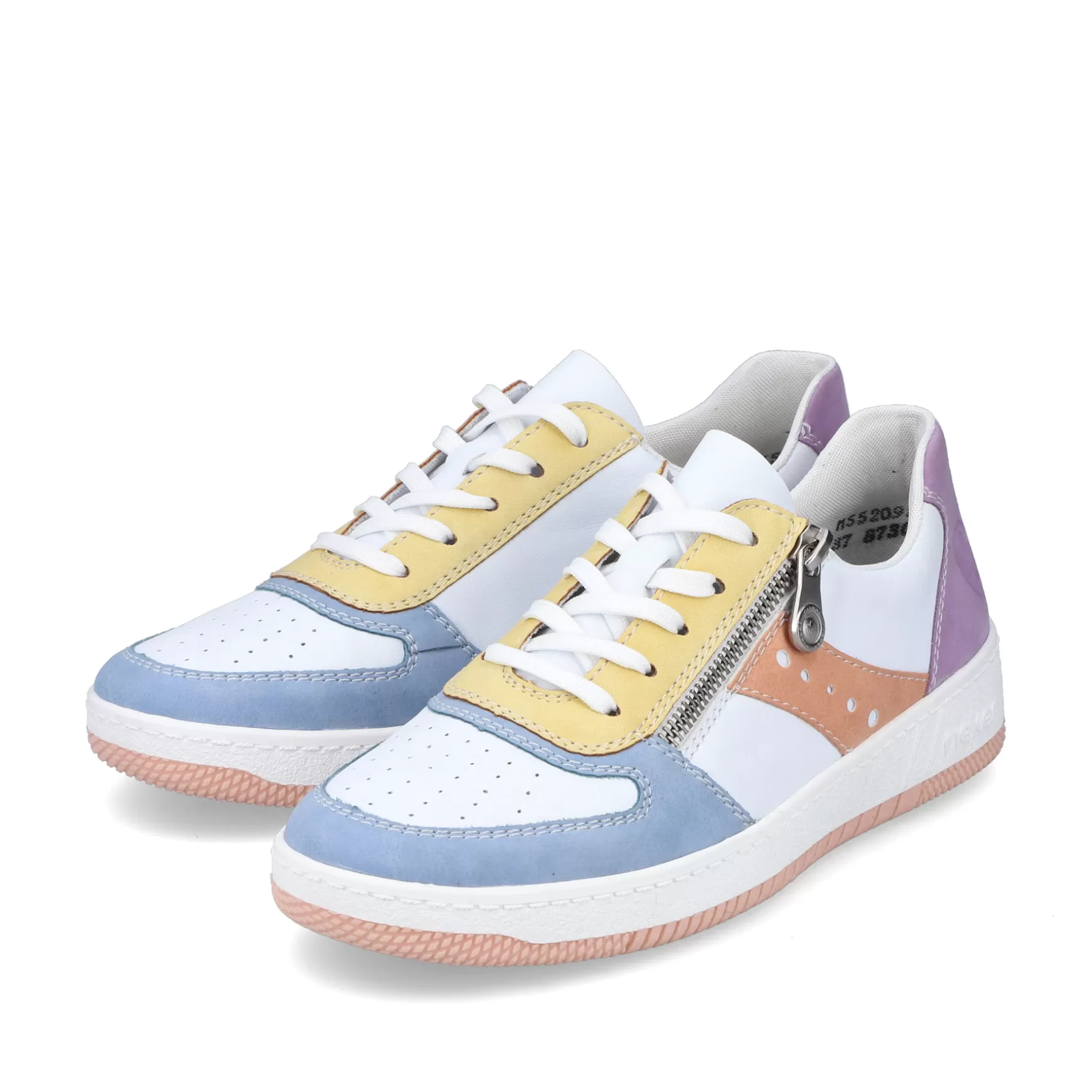 Women'S Sneaker Low White-Colorful-Rieker Cheap