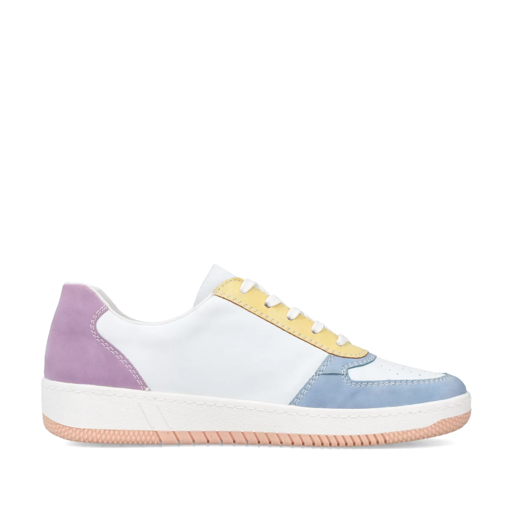 Women'S Sneaker Low White-Colorful-Rieker Cheap