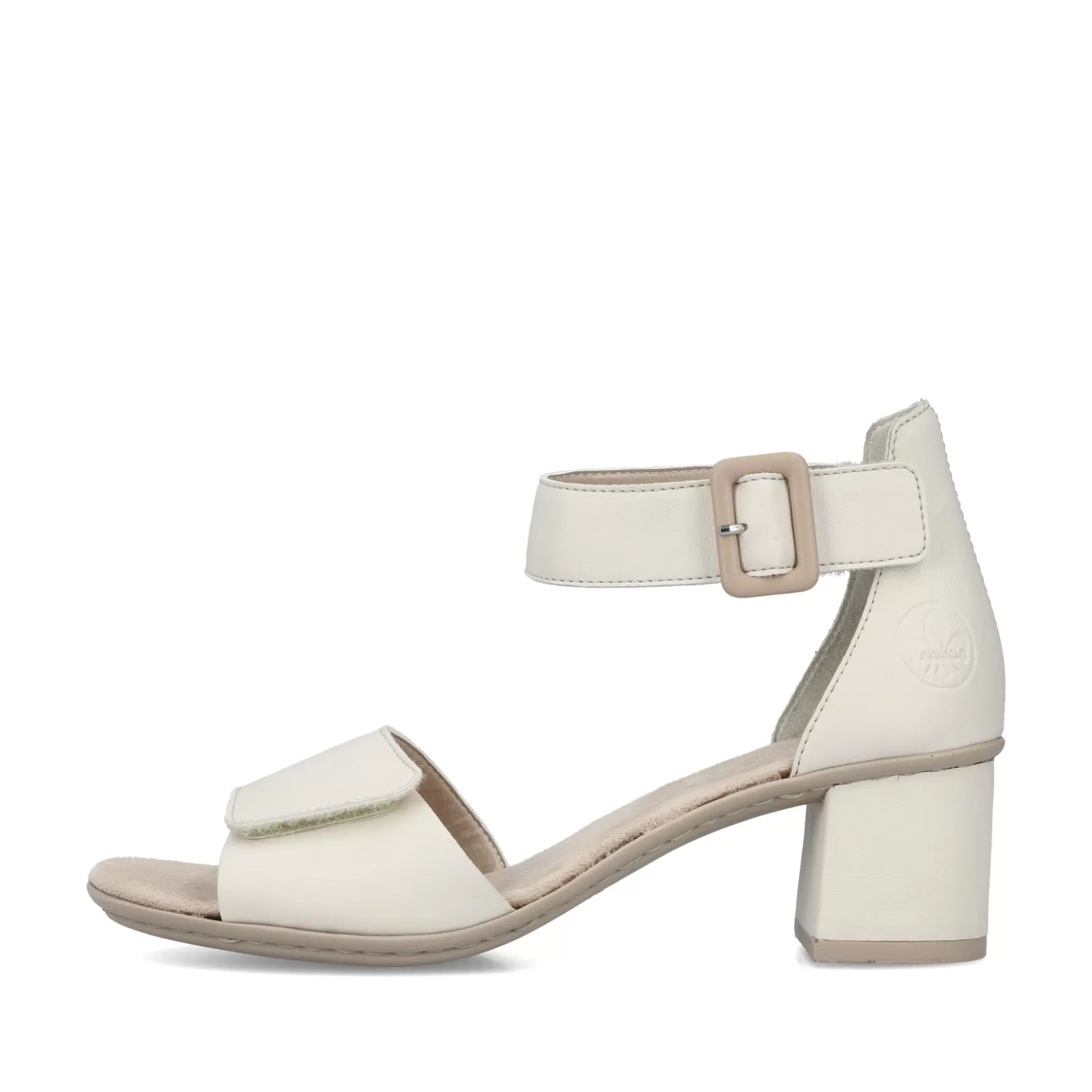 Women'S Strappy Sandals Light Beige-Rieker Online