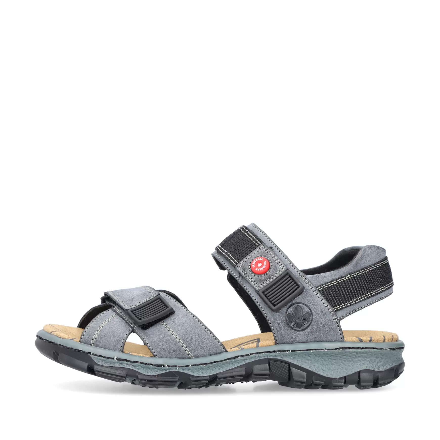 Women'S Trekking Sandals Blue Gray-Rieker Fashion