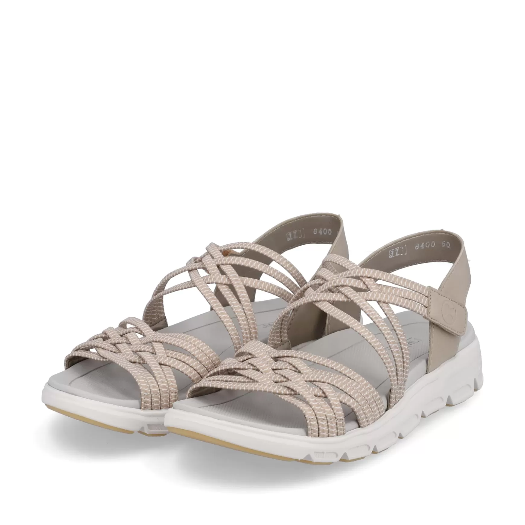 Women'S Trekking Sandals Clay Beige-Rieker Best